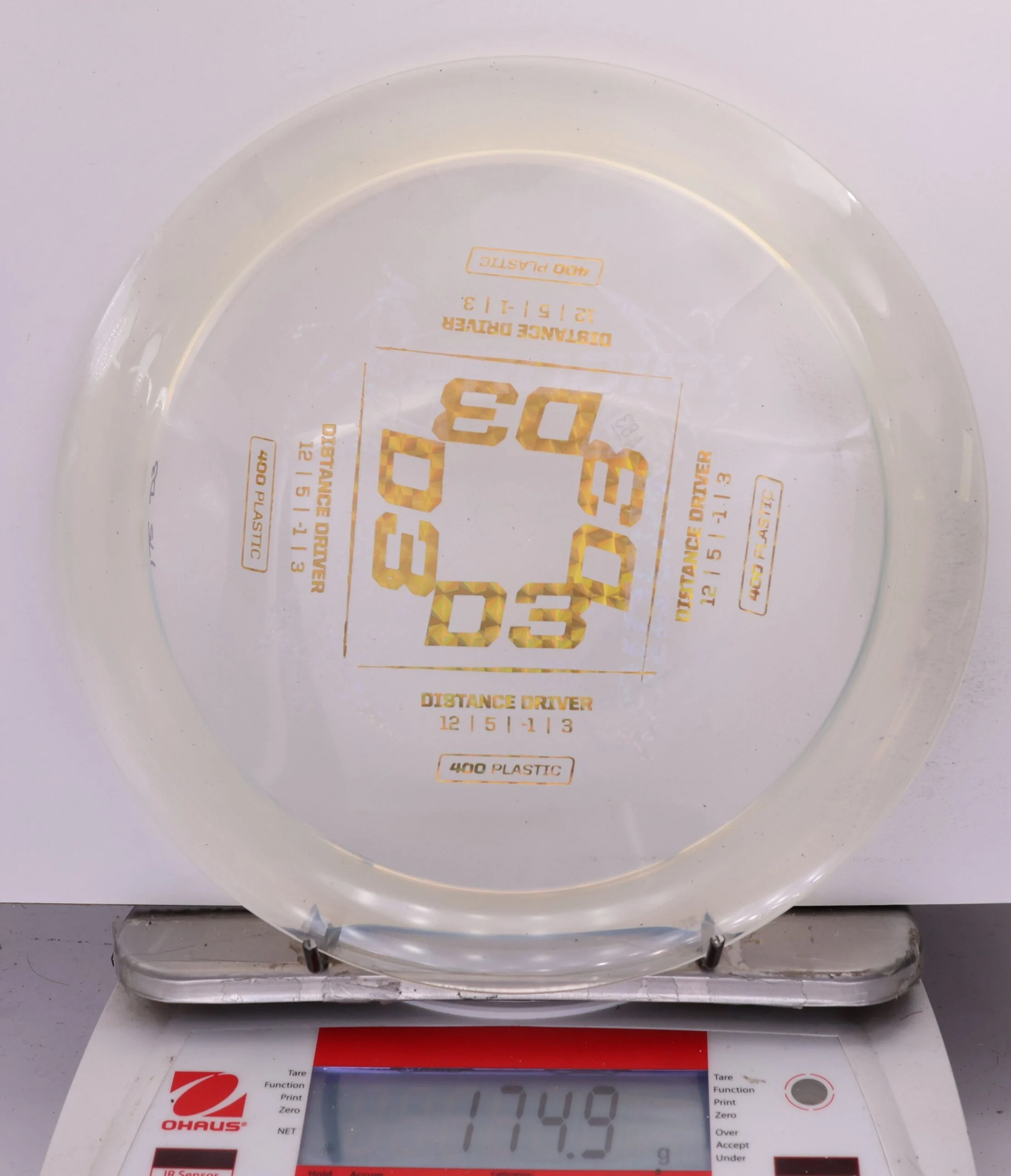 722132 X-Out Prodigy D3, 400 - #483 Clear, 175