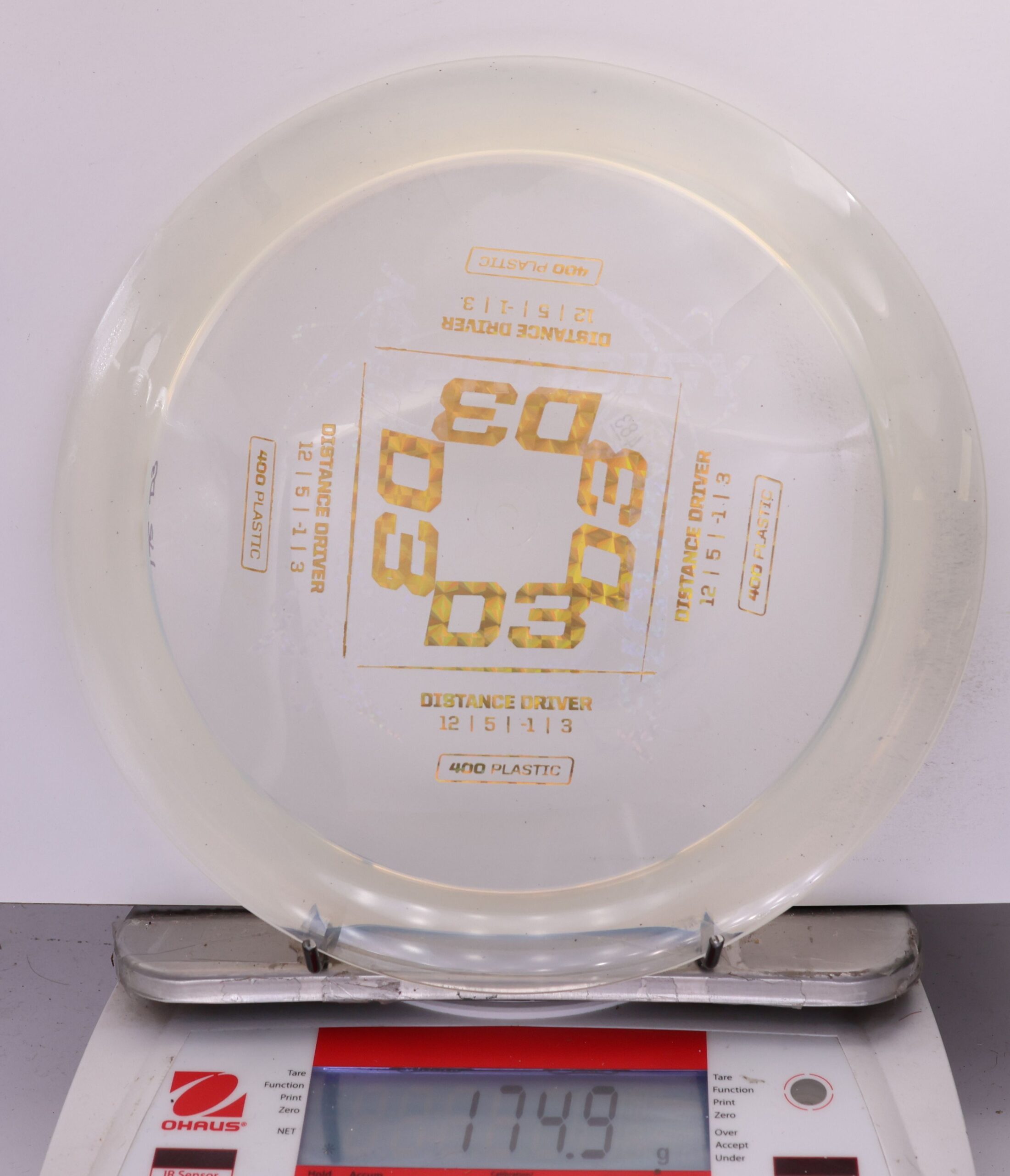 722132 X-Out Prodigy D3, 400 - #483 Clear, 175