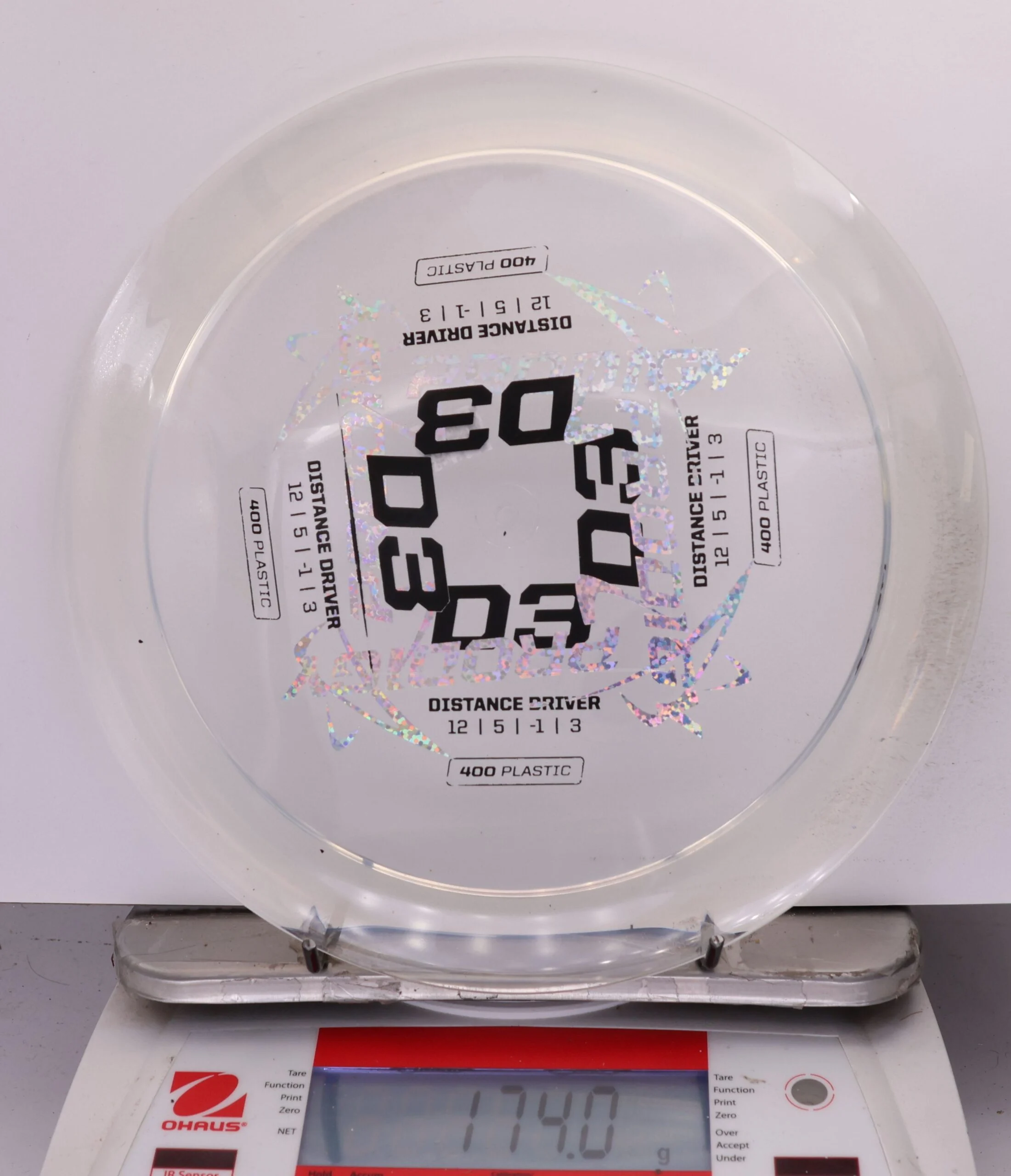 722133 X-Out Prodigy D3, 400 - #484 Clear, 174
