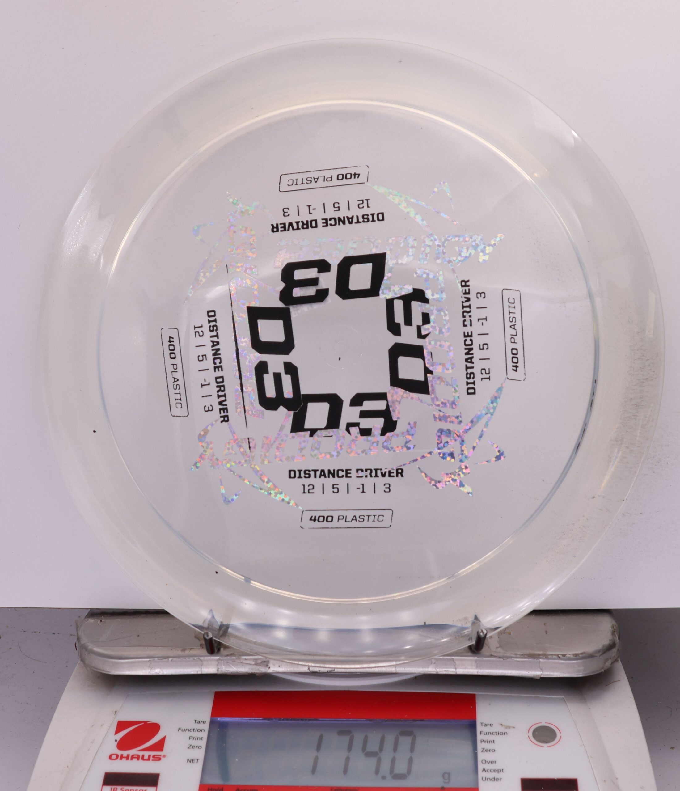 722133 X-Out Prodigy D3, 400 - #484 Clear, 174