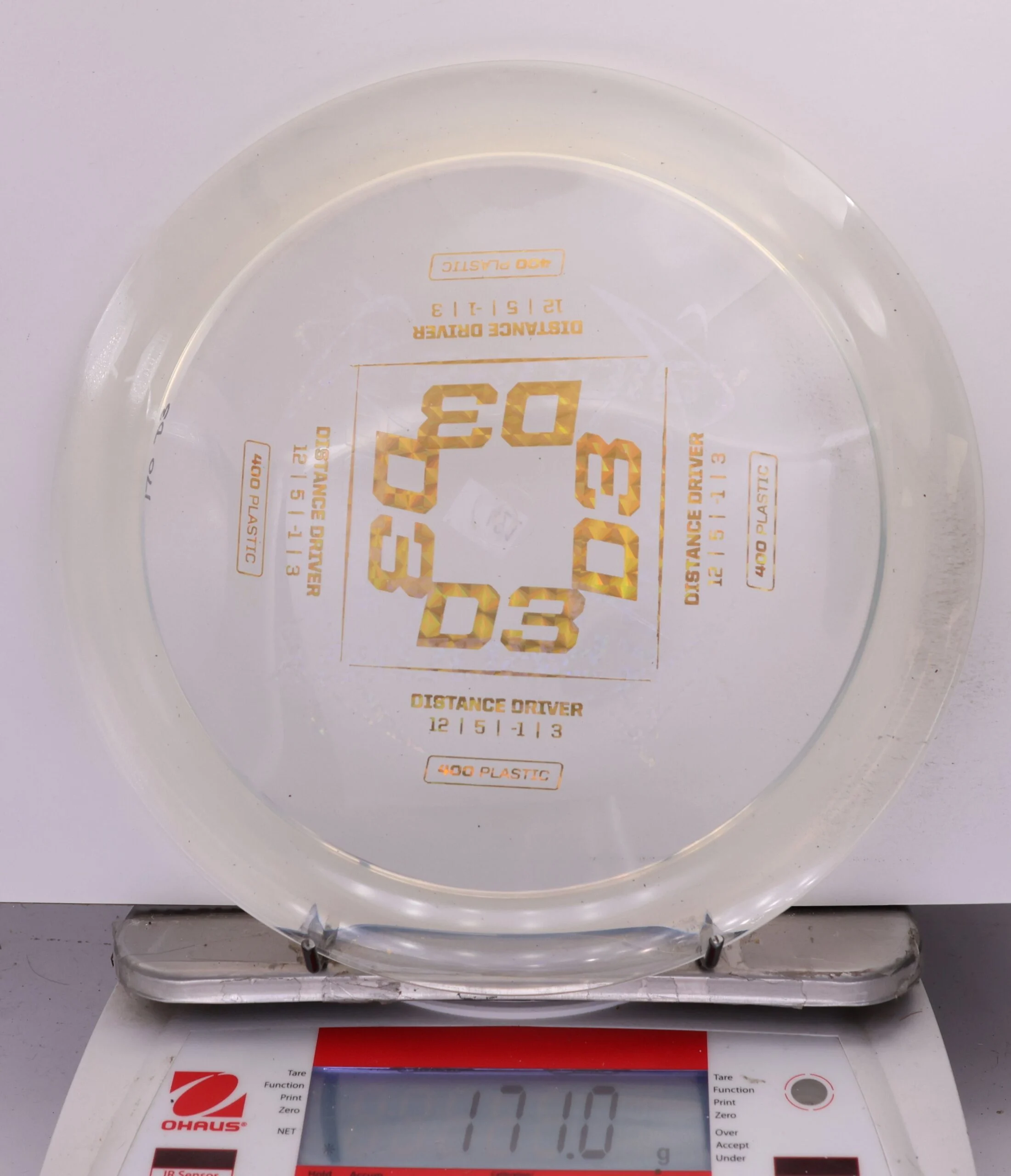 722178 X-Out Prodigy D3, 400 - #491 Clear, 171