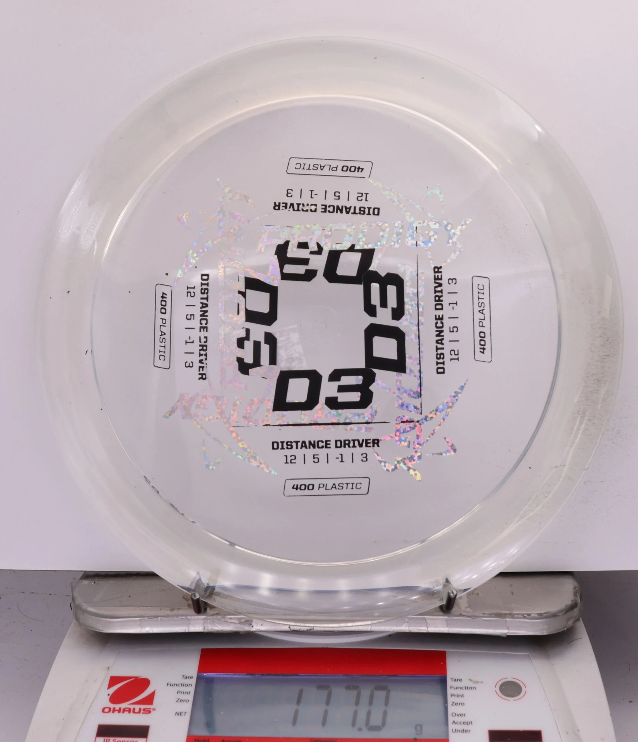 722179 X-Out Prodigy D3, 400 - #492 Clear, 177