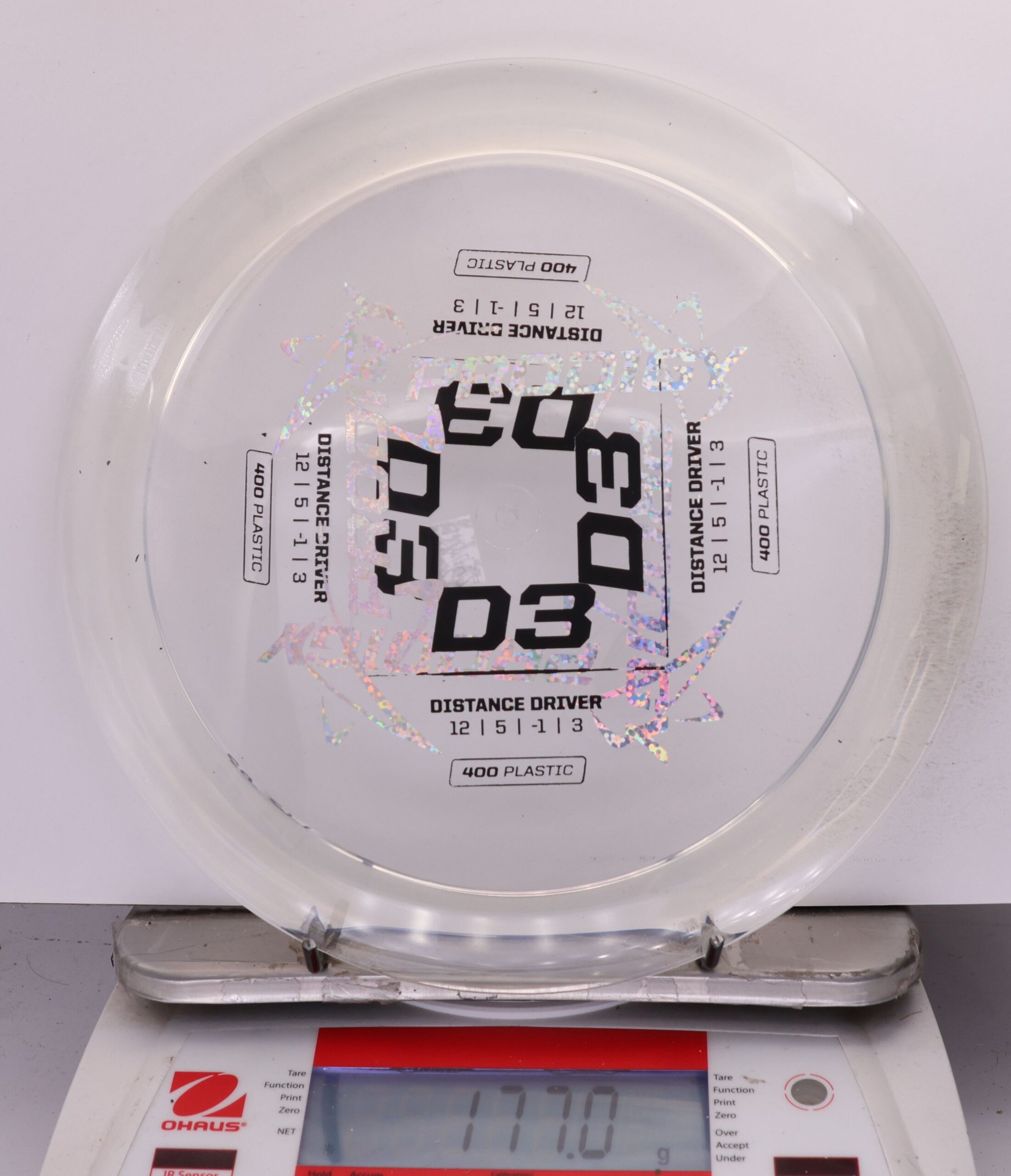 722179 X-Out Prodigy D3, 400 - #492 Clear, 177
