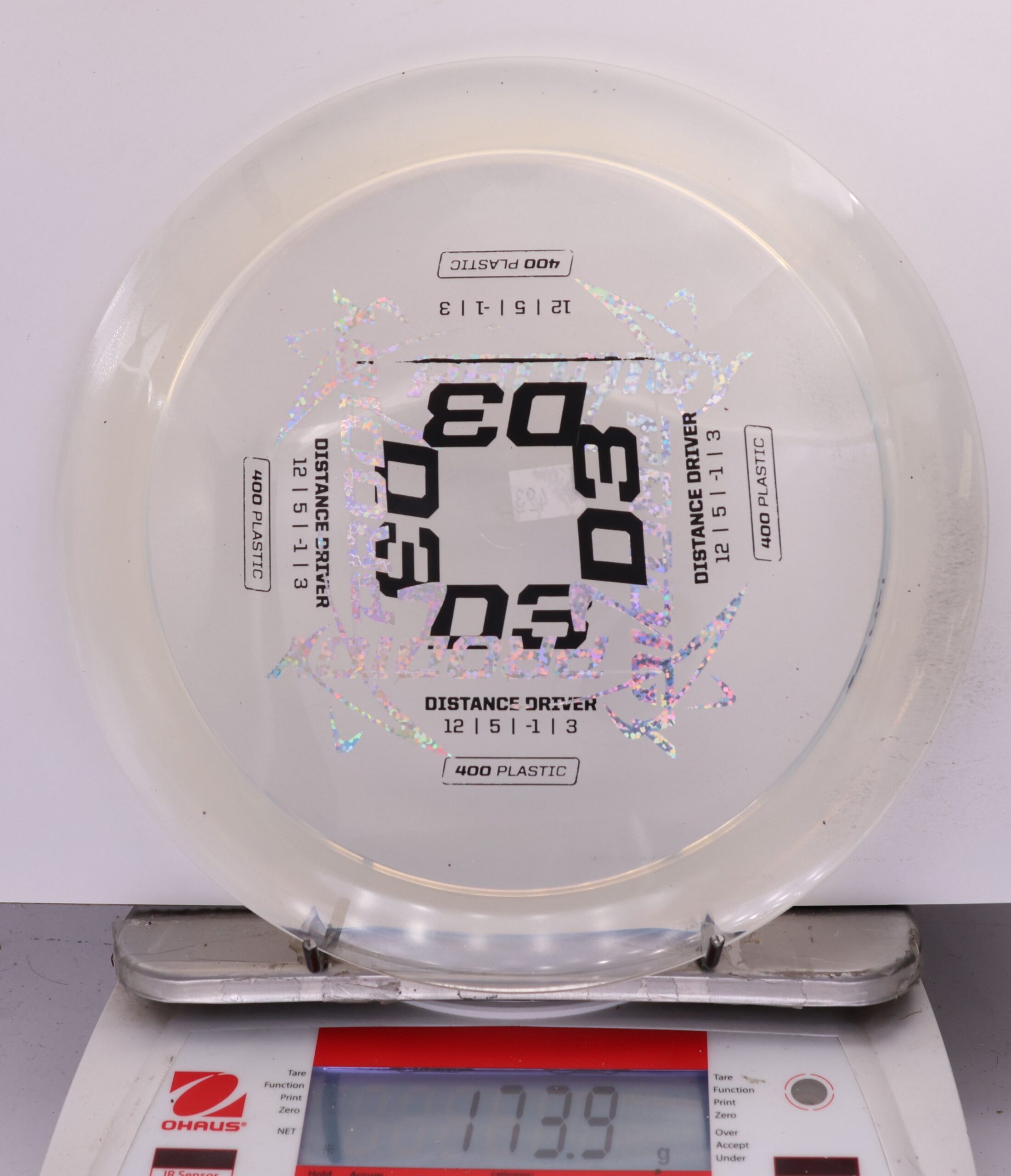 722180 X-Out Prodigy D3, 400 - #493 Clear, 174