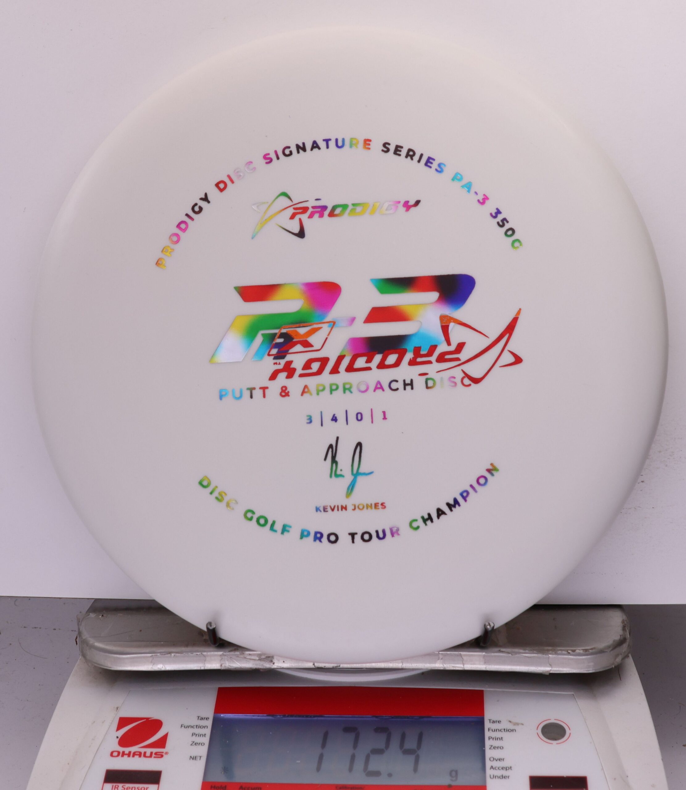 722385 X-Out Prodigy PA3, 300 Firm - #482 White, 172