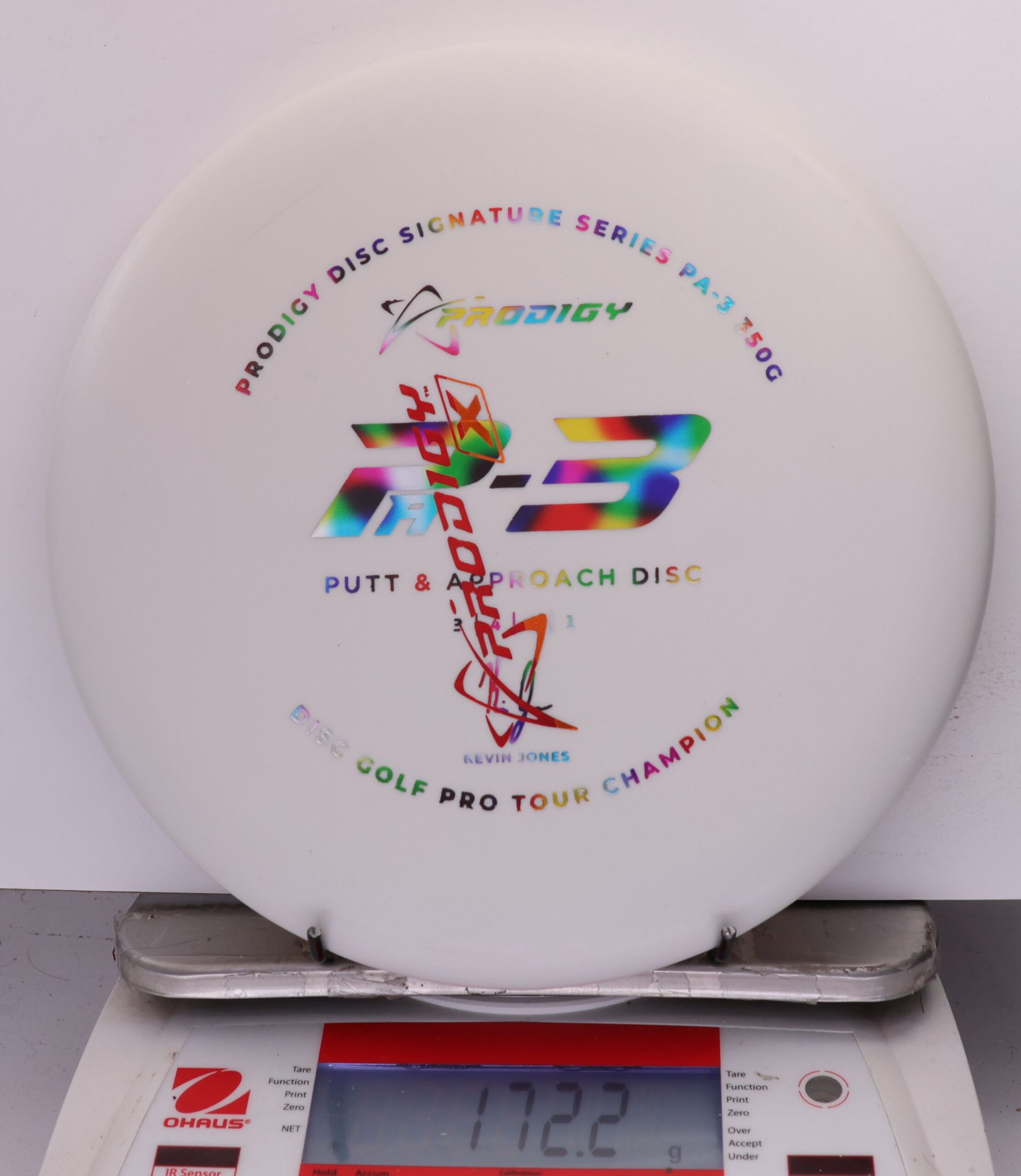 722403 X-Out Prodigy PA3, 300 Firm - #490 White, 172