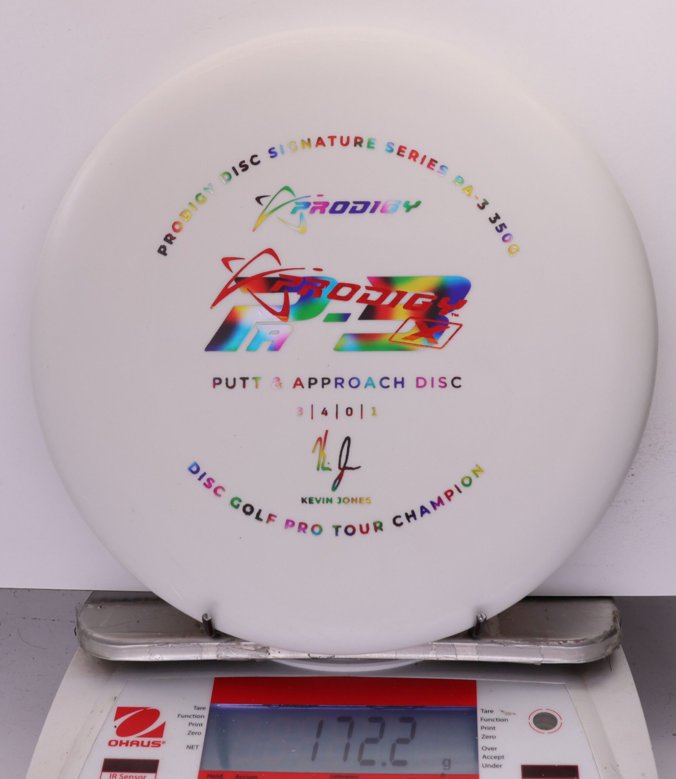 722414 X-Out Prodigy PA3, 300 Firm - #491 White, 172