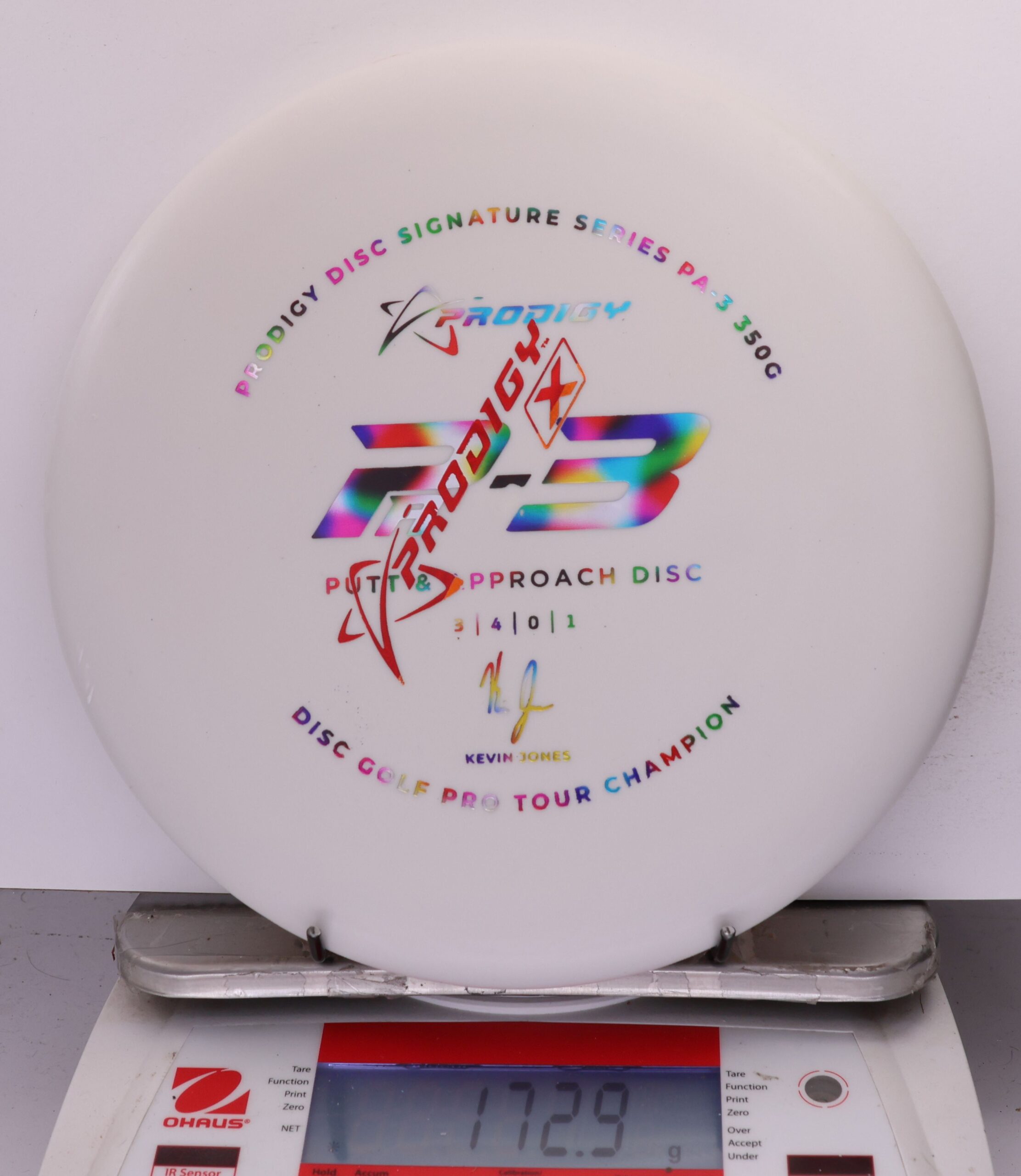 722416 X-Out Prodigy PA3, 300 Firm - #493 White, 173