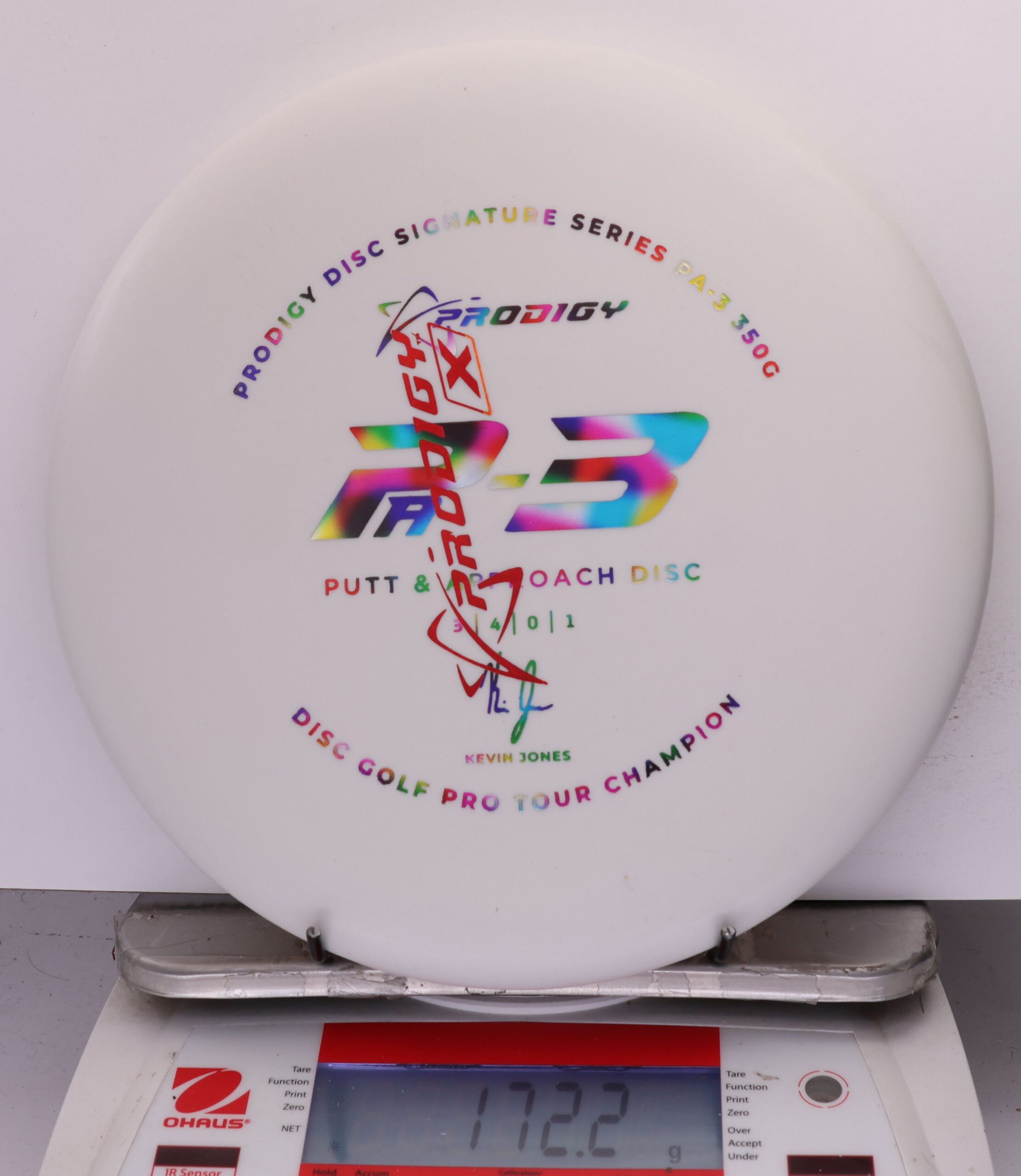 722417 X-Out Prodigy PA3, 300 Firm - #494 White, 172