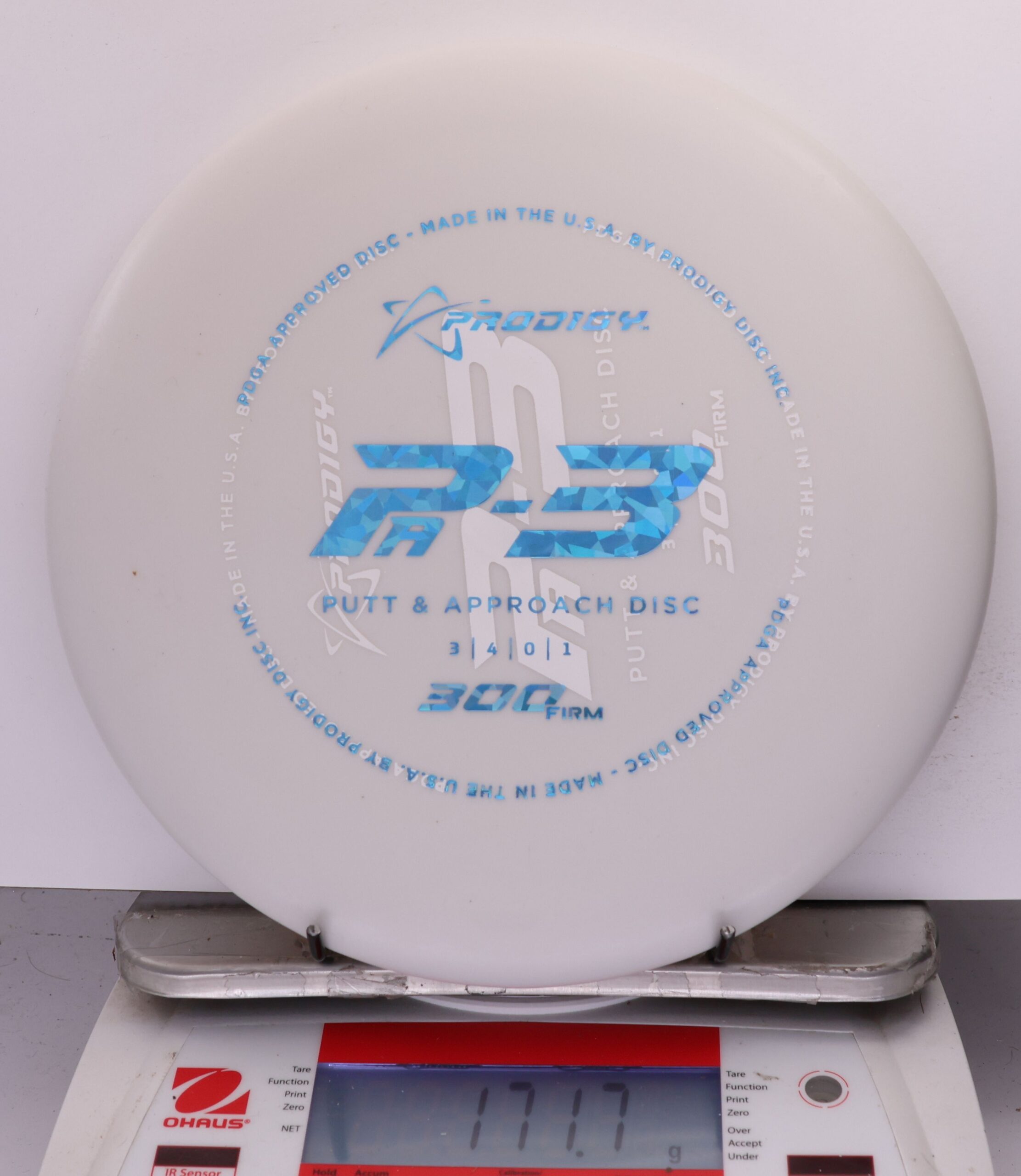 722418 X-Out Prodigy PA3, 300 Firm - #495 White, 172