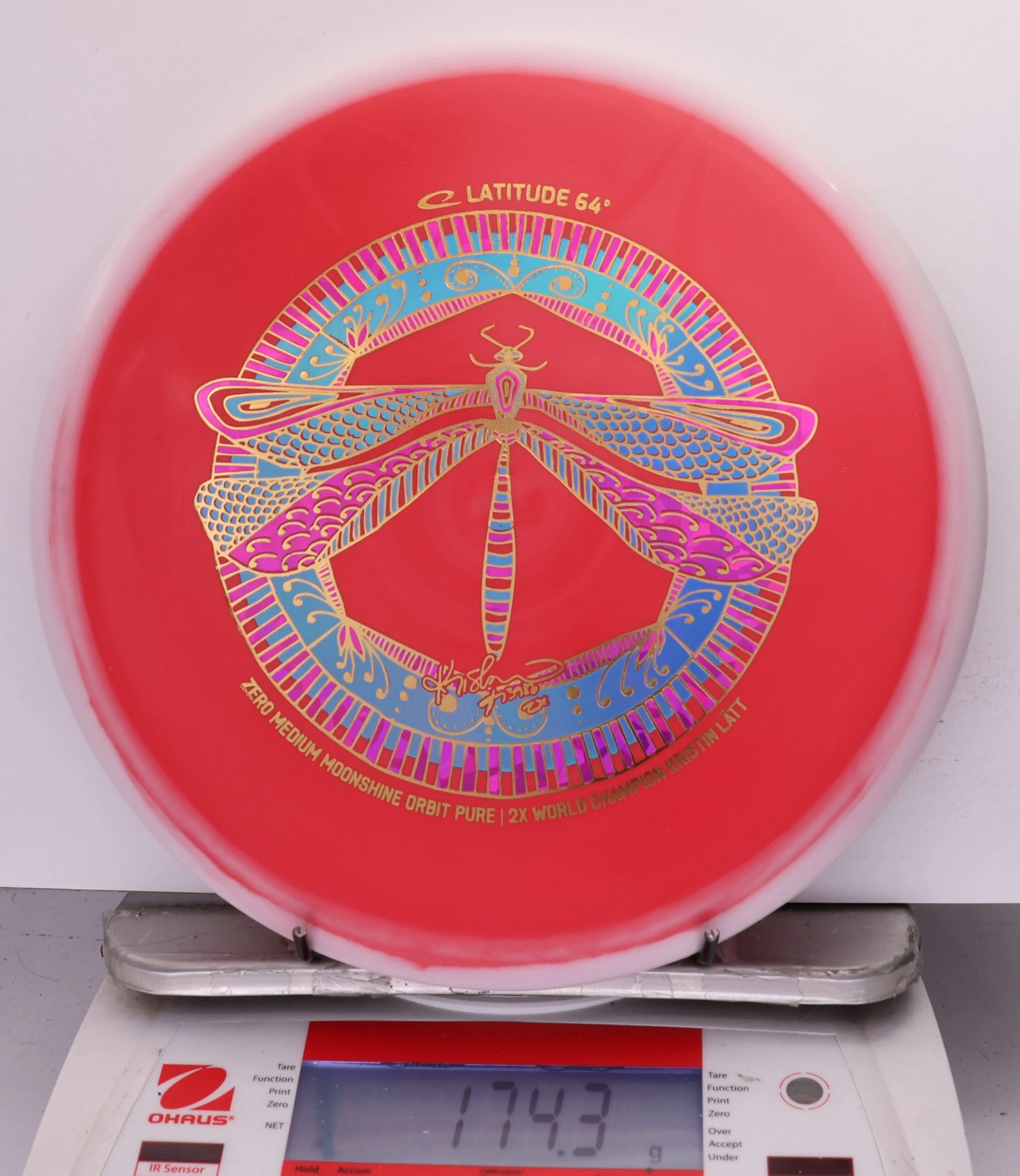 723341 Zero Medium Orbit Moonshine Pure, Kristin Latt 2026 Team Series - #21 White-Red, 174