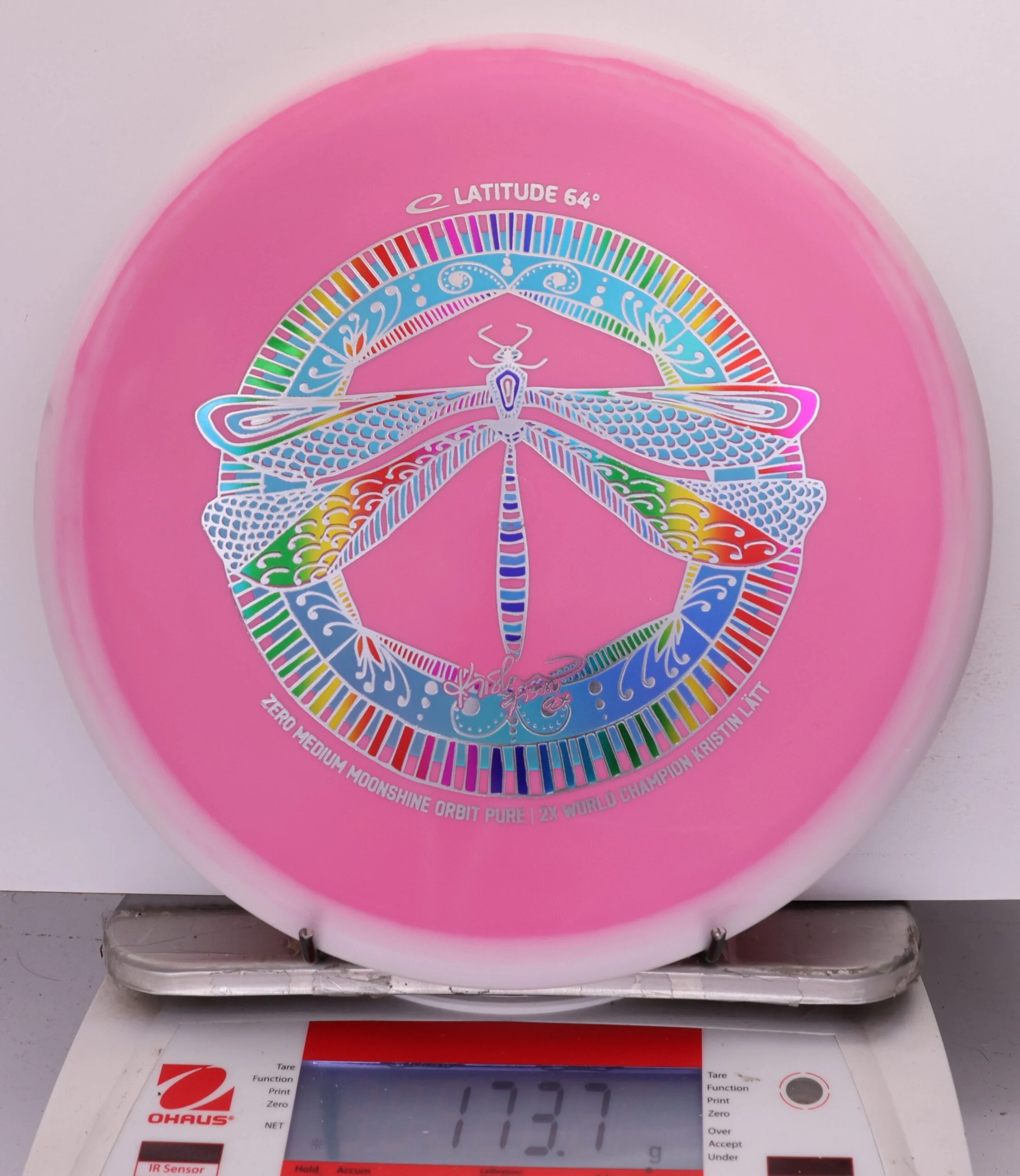 723377 Zero Medium Orbit Moonshine Pure, Kristin Latt 2026 Team Series - #27 White-Pink, 174