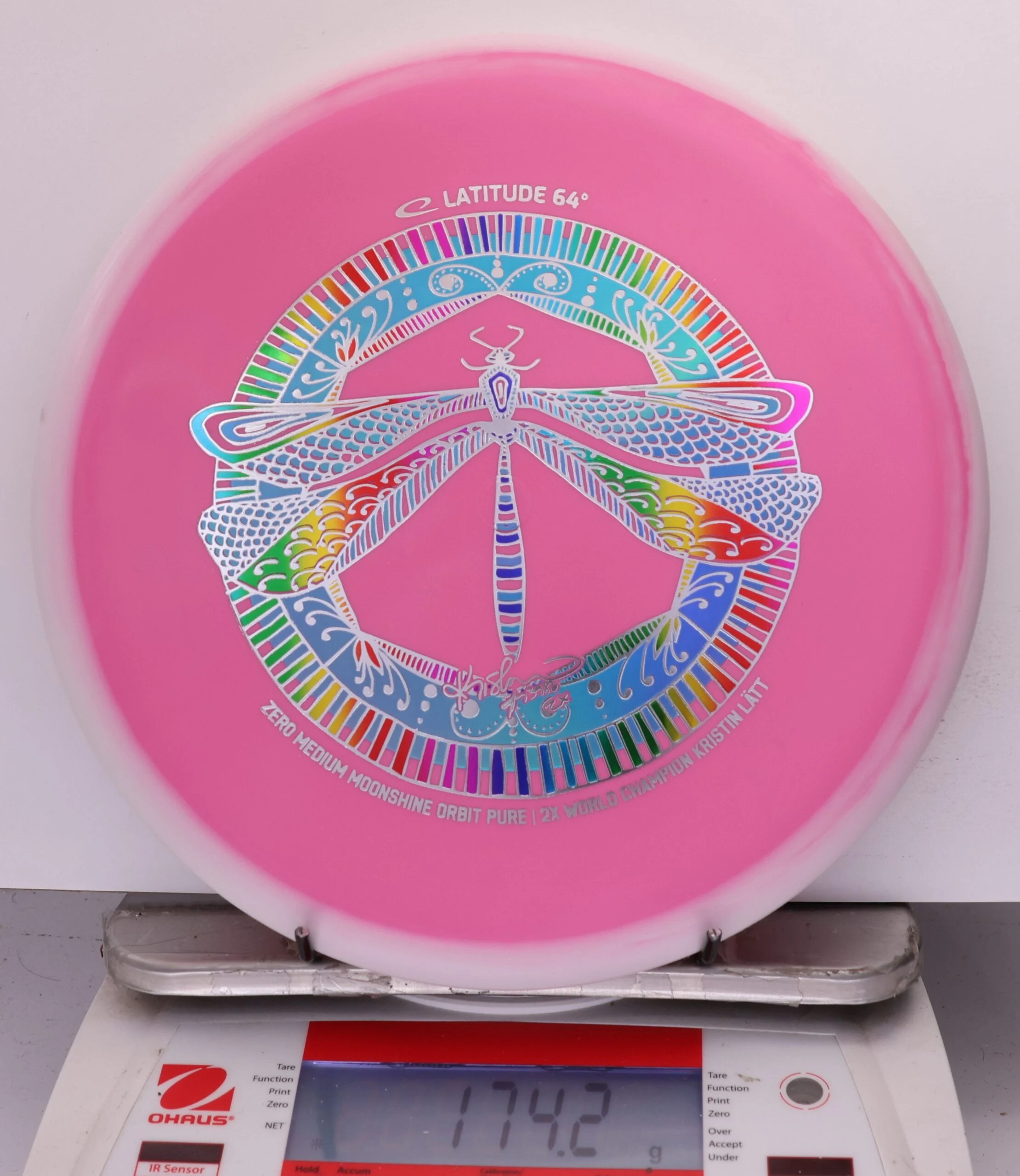 723379 Zero Medium Orbit Moonshine Pure, Kristin Latt 2026 Team Series - #29 White-Pink, 174