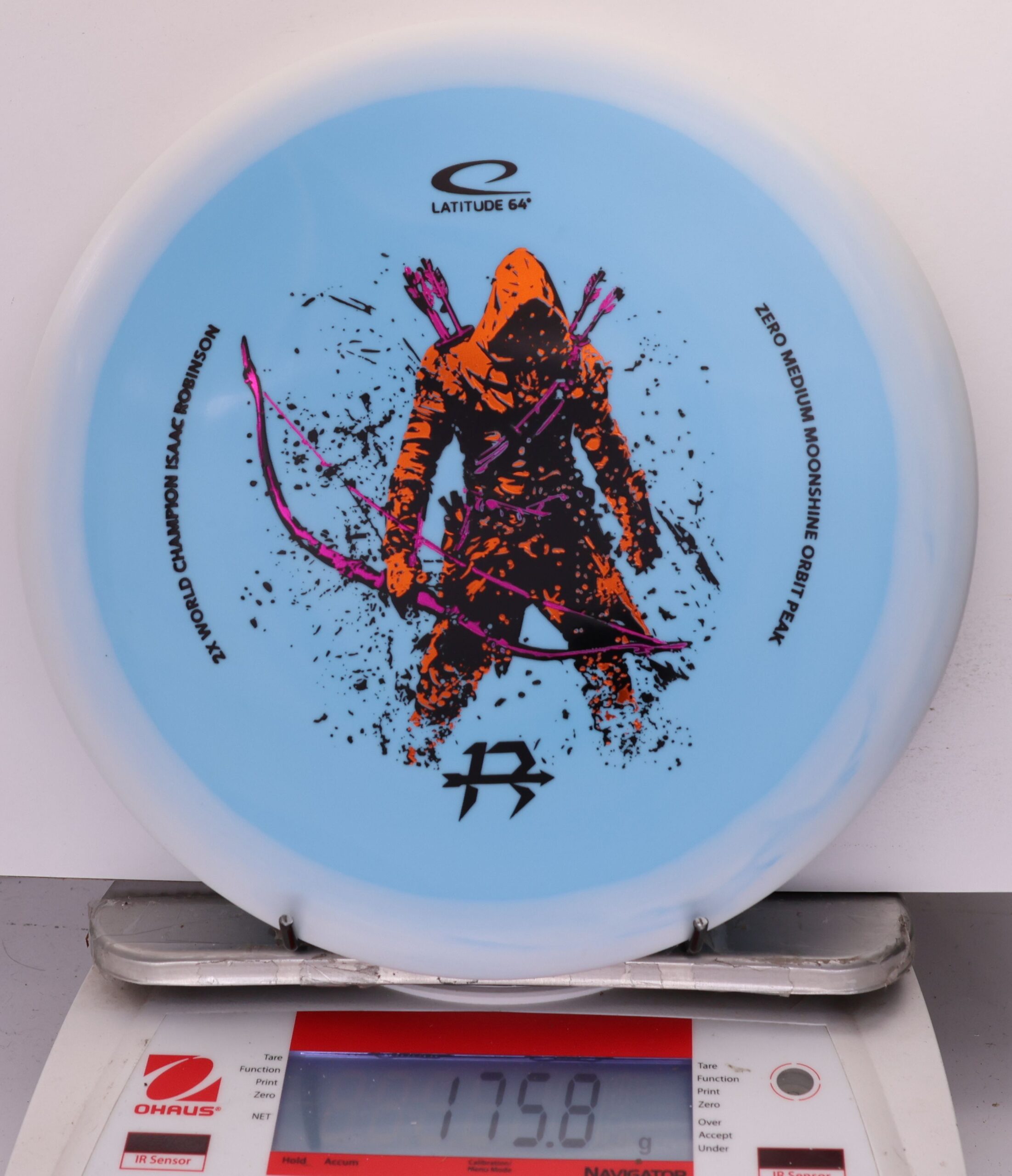 723519 Zero Medium Orbit Moonshine Peak, Isaac Robinson 2026 Team Series - #14 White-LtBlue, 176