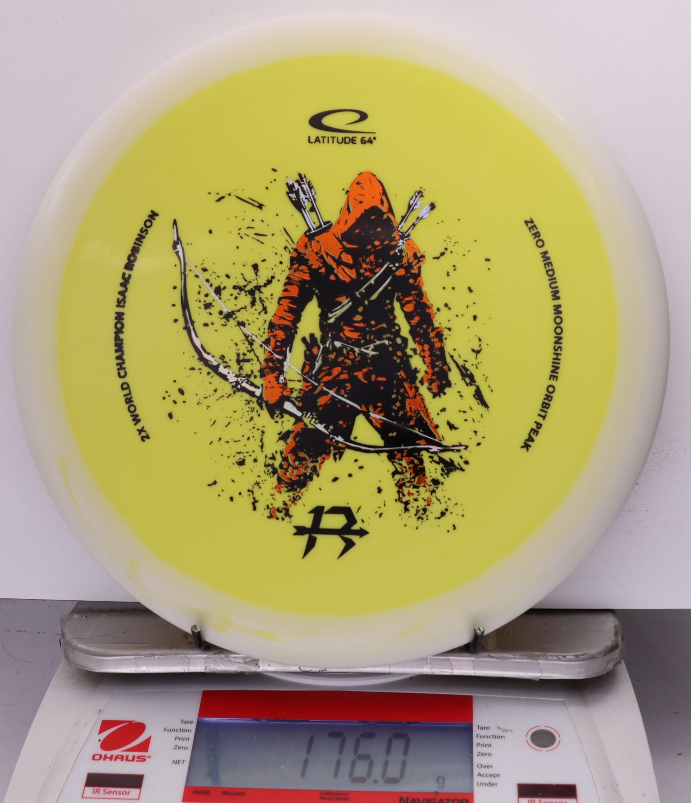 723551 Zero Medium Orbit Moonshine Peak, Isaac Robinson 2026 Team Series - #16 White-Yellow, 176