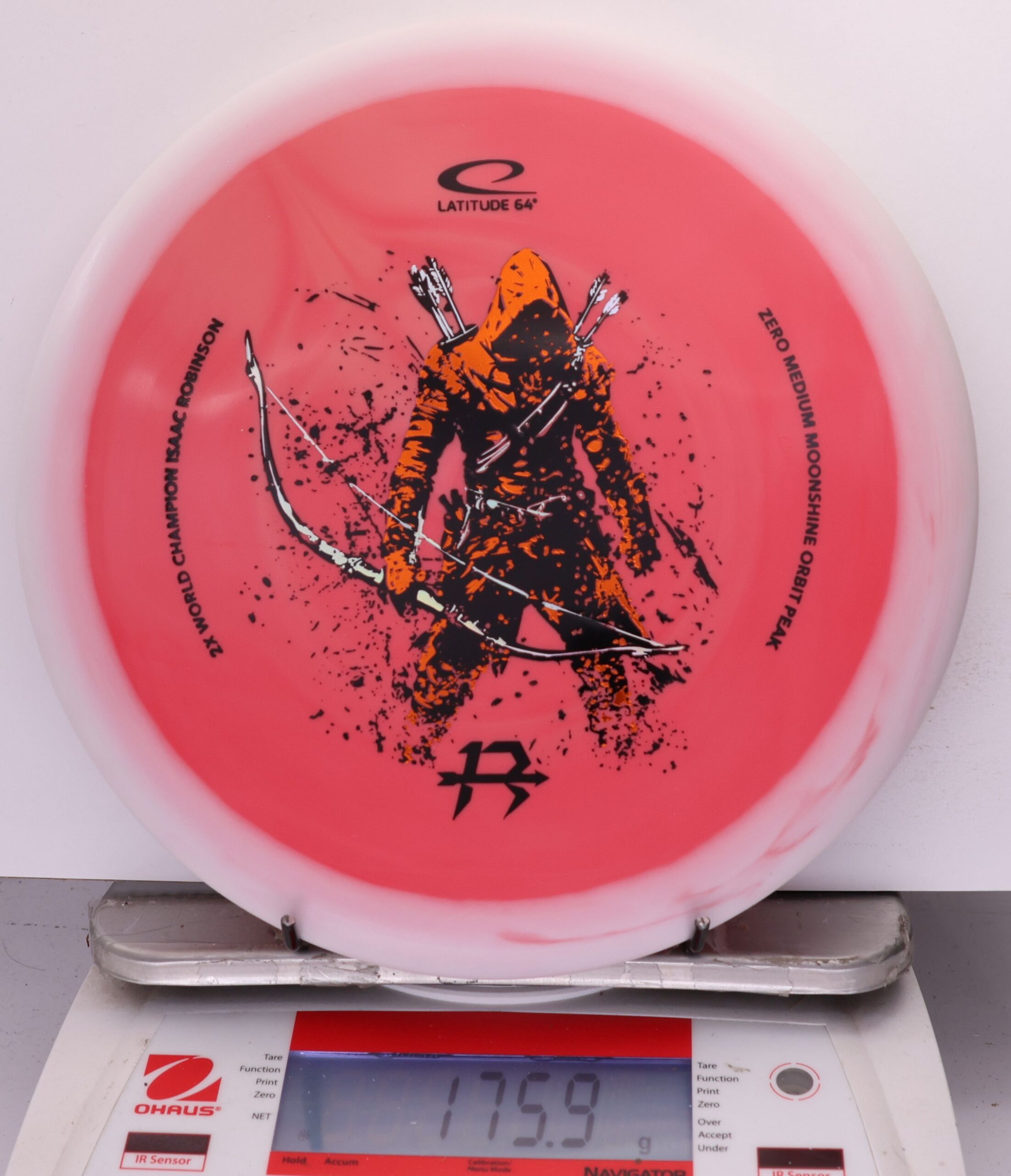 723587 Zero Medium Orbit Moonshine Peak, Isaac Robinson 2026 Team Series - #22 White-Salmon, 176