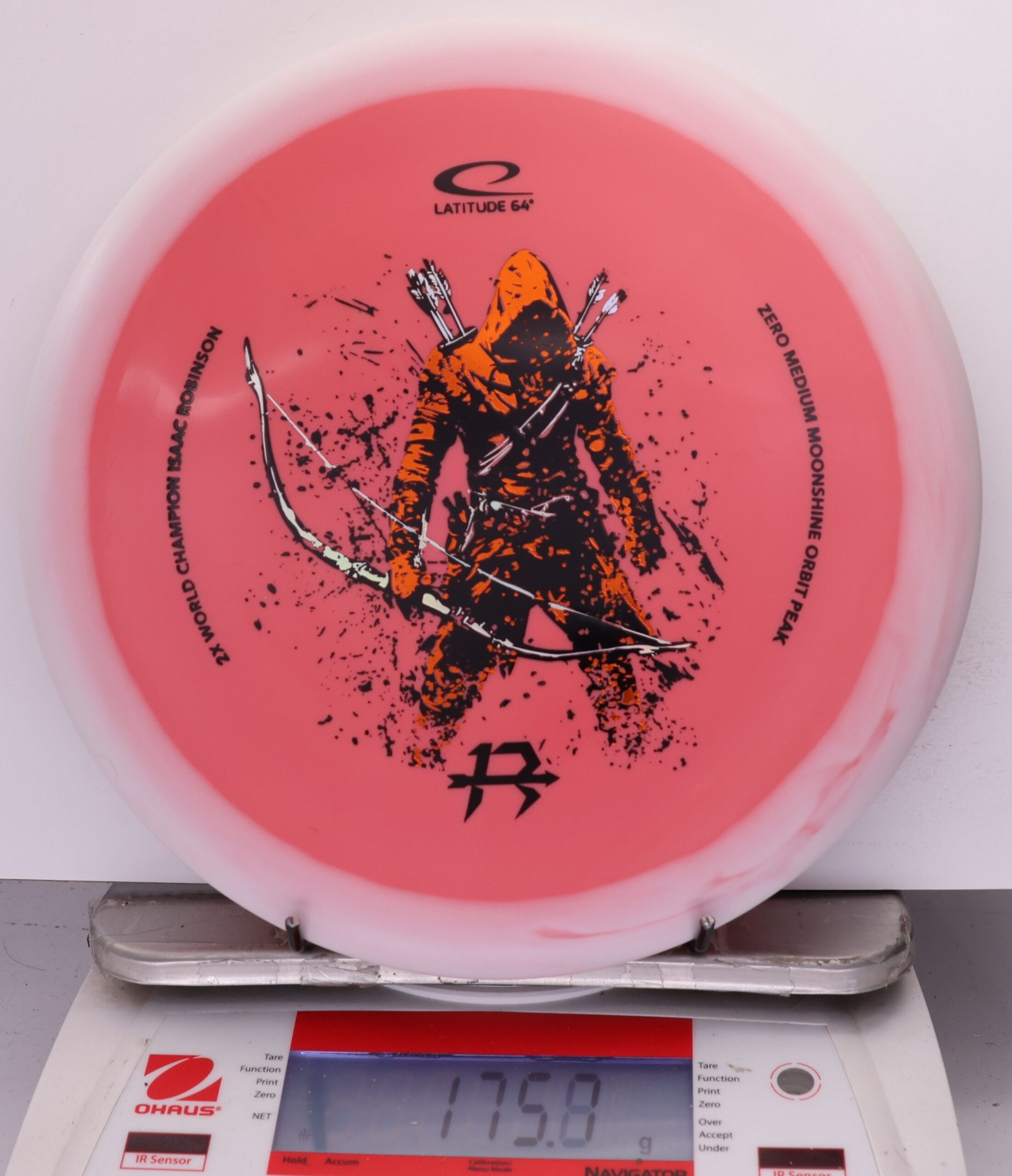 723588 Zero Medium Orbit Moonshine Peak, Isaac Robinson 2026 Team Series - #23 White-Salmon, 176