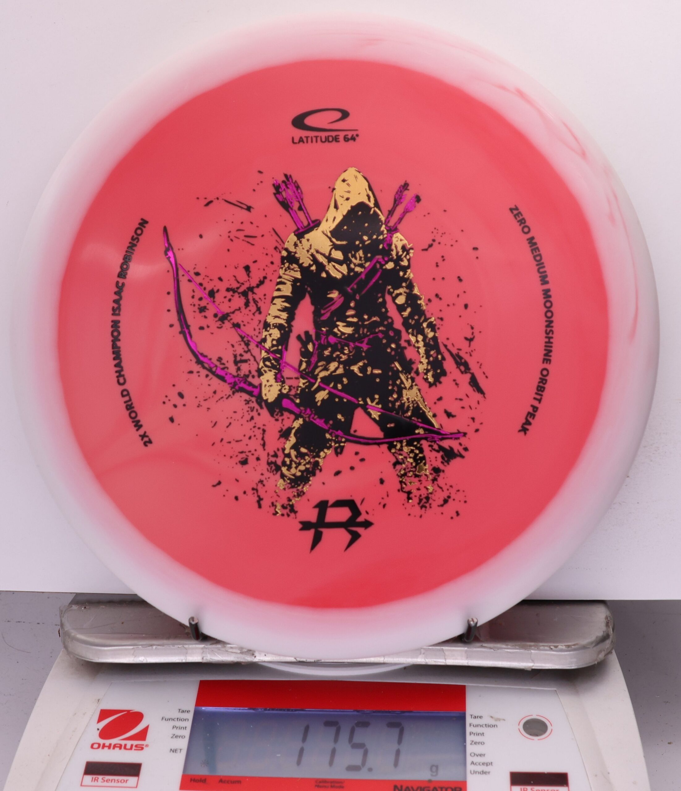 723589 Zero Medium Orbit Moonshine Peak, Isaac Robinson 2026 Team Series - #24 White-Salmon, 176