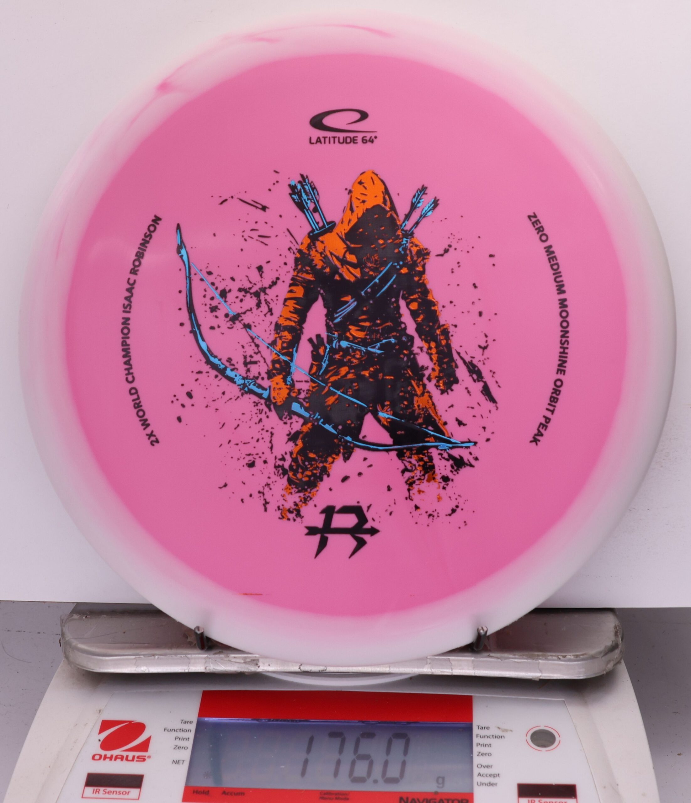 723621 Zero Medium Orbit Moonshine Peak, Isaac Robinson 2026 Team Series - #26 White-Pink, 176