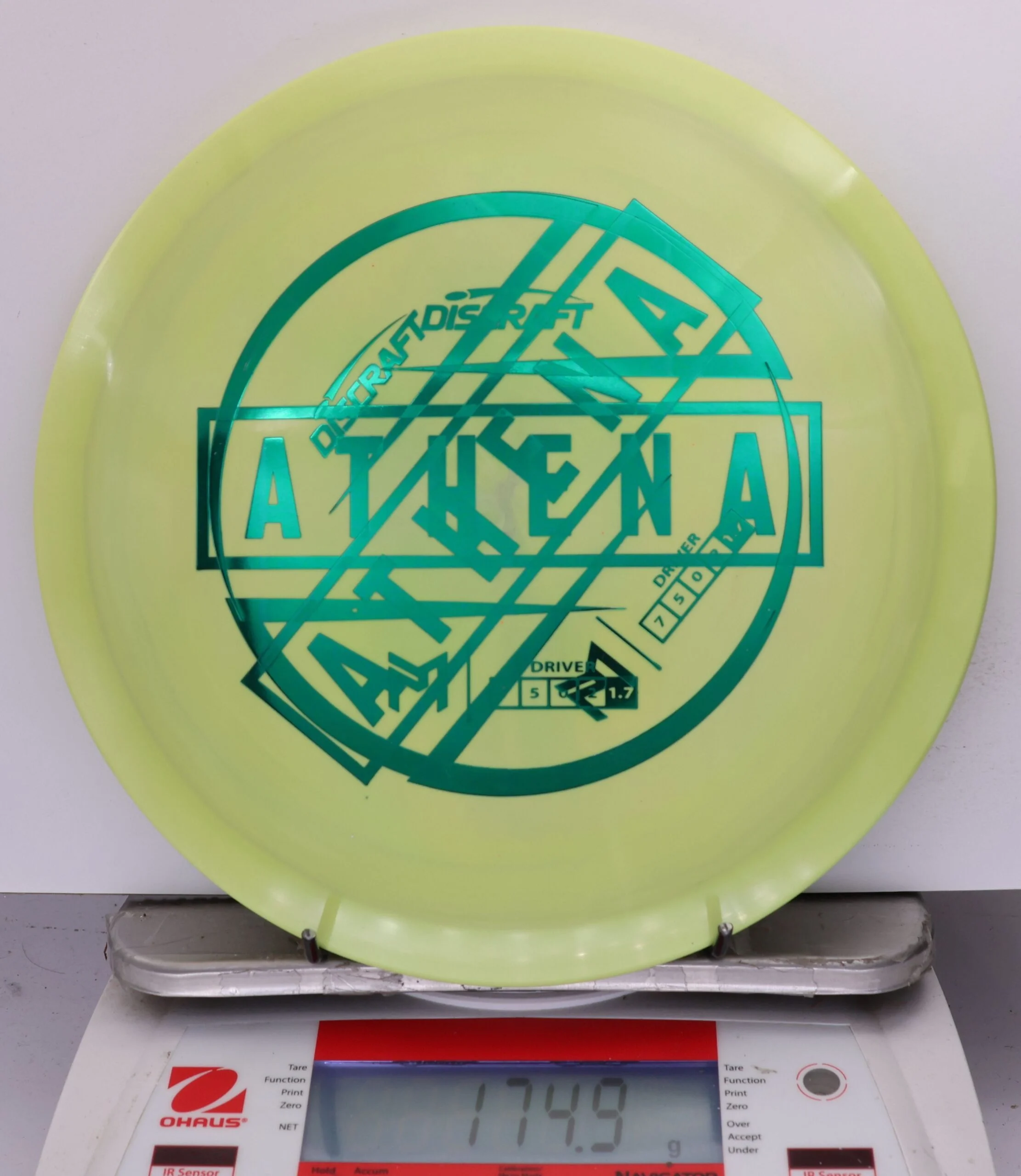 725630 X-Out ESP Athena, Paul McBeth - #307 Grellow, 175
