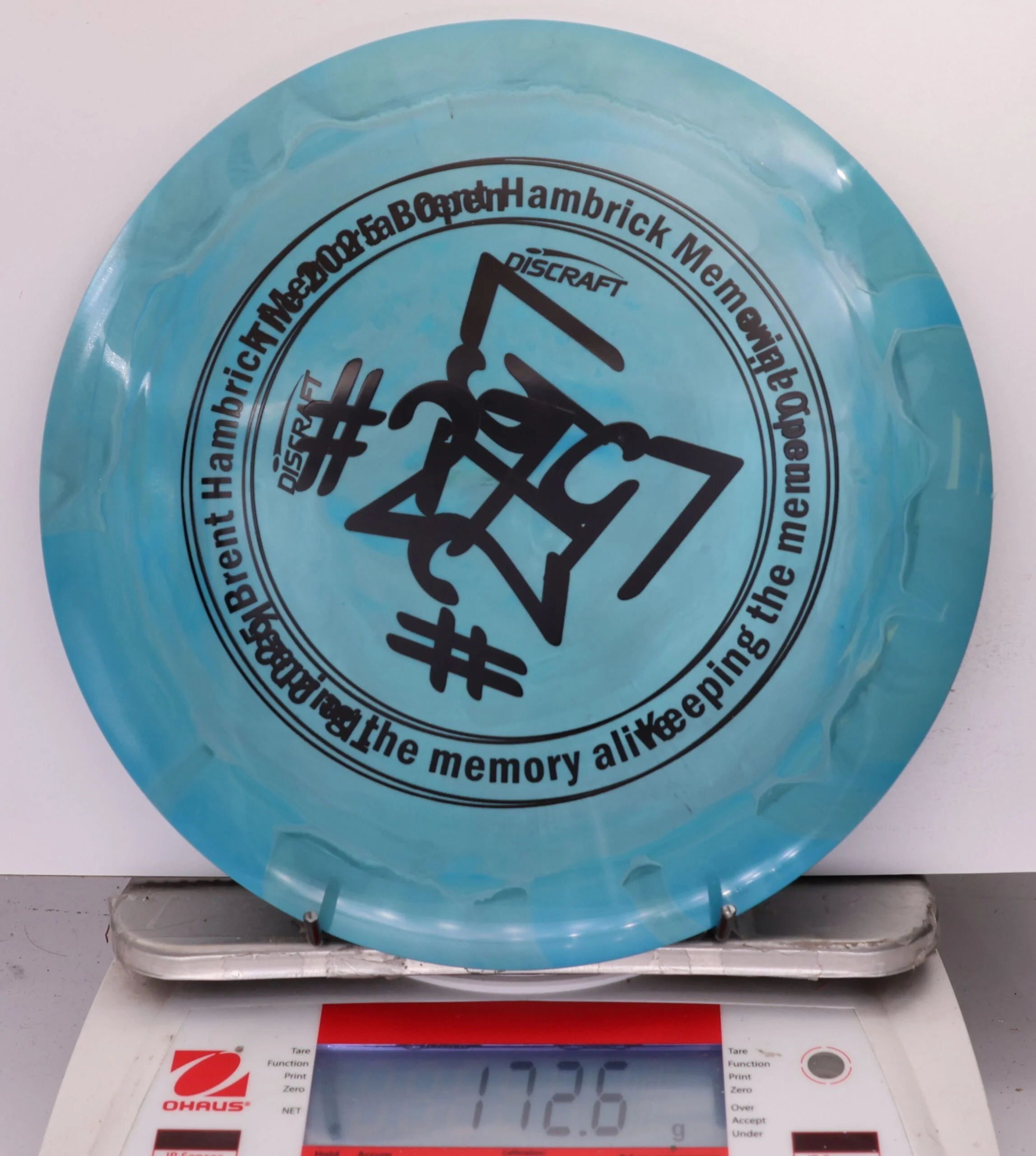 725379 X-Out ESP Hades, Paul McBeth - #295 Blue, 173