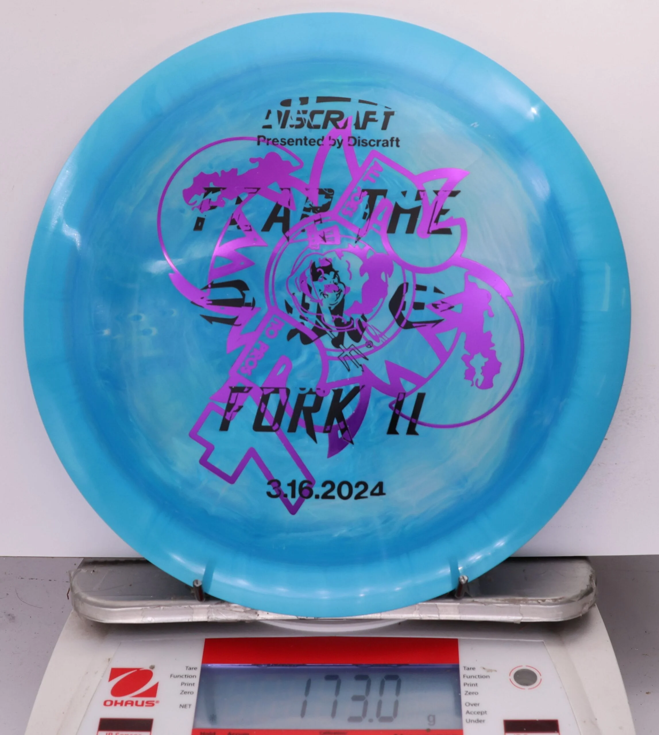 725408 X-Out ESP Hades, Paul McBeth - #296 Blue, 173