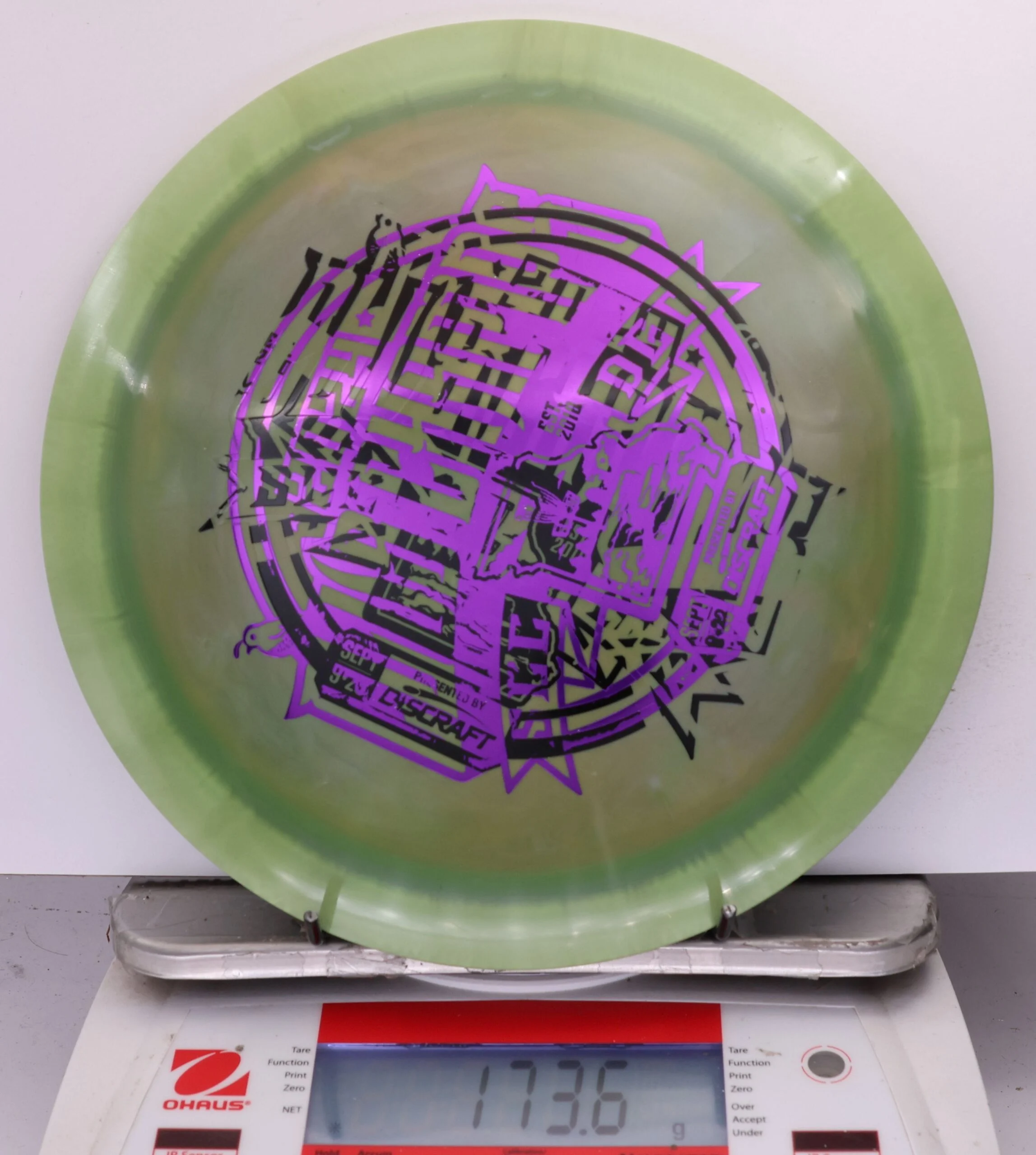 725439 X-Out ESP Hades, Paul McBeth - #303 GrossGreen, 174