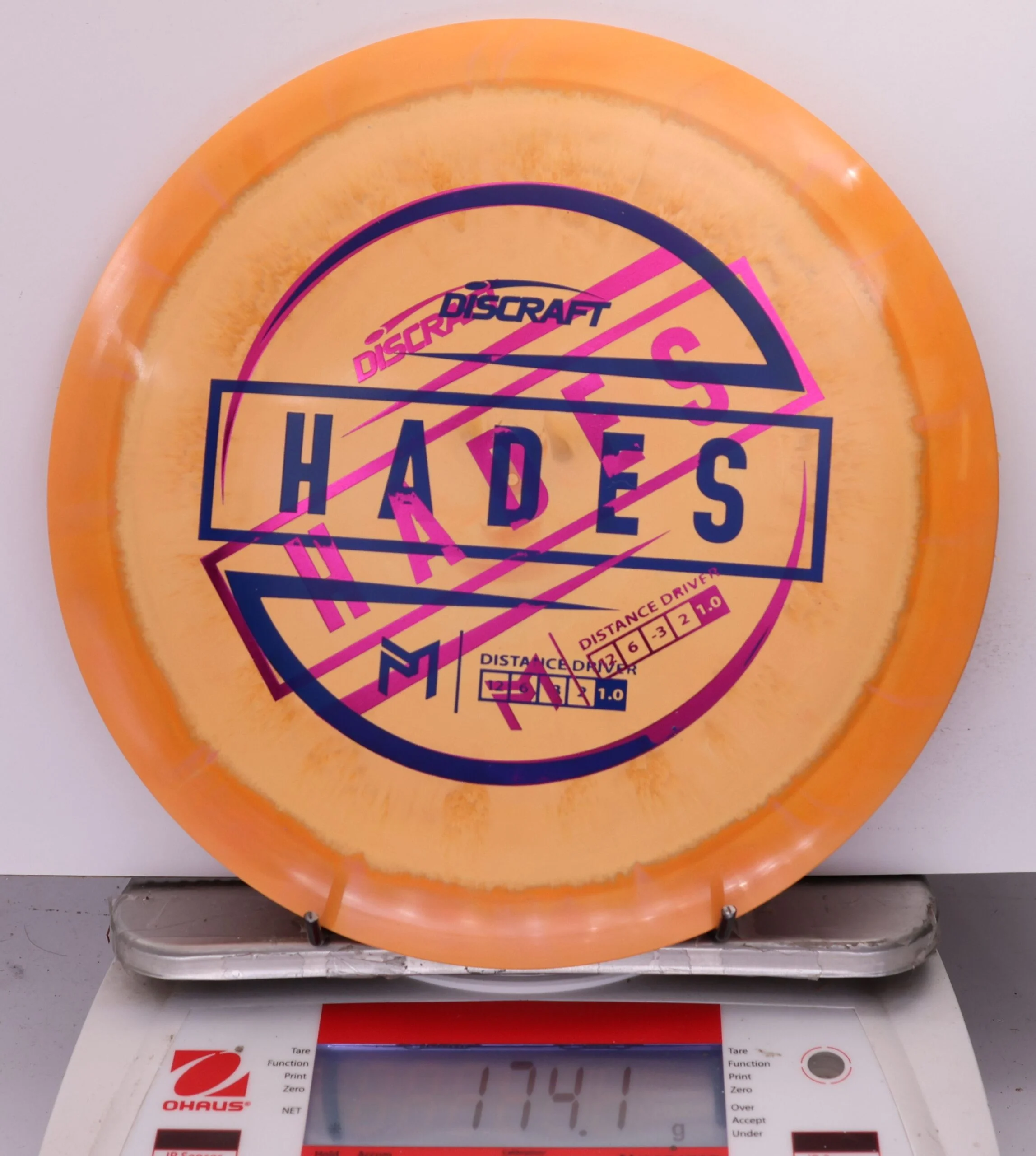 725469 X-Out ESP Hades, Paul McBeth - #309 Orange, 174