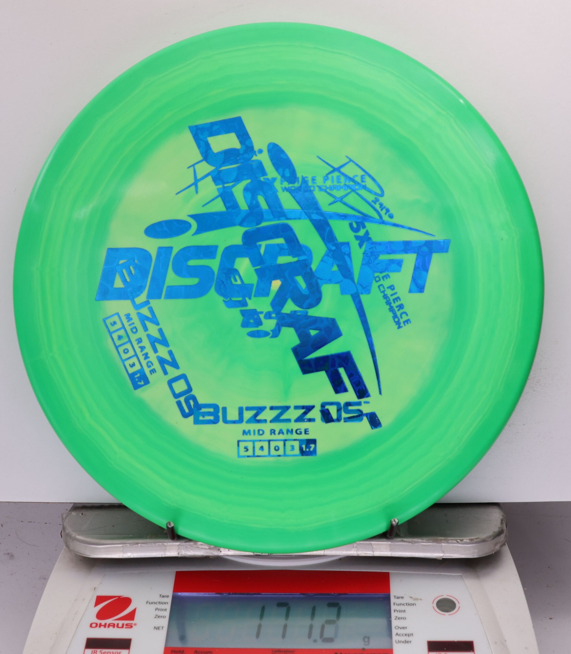 725977 X-Out ESP Buzzz OS, Paige Pierce 5X - #299 Green, 171