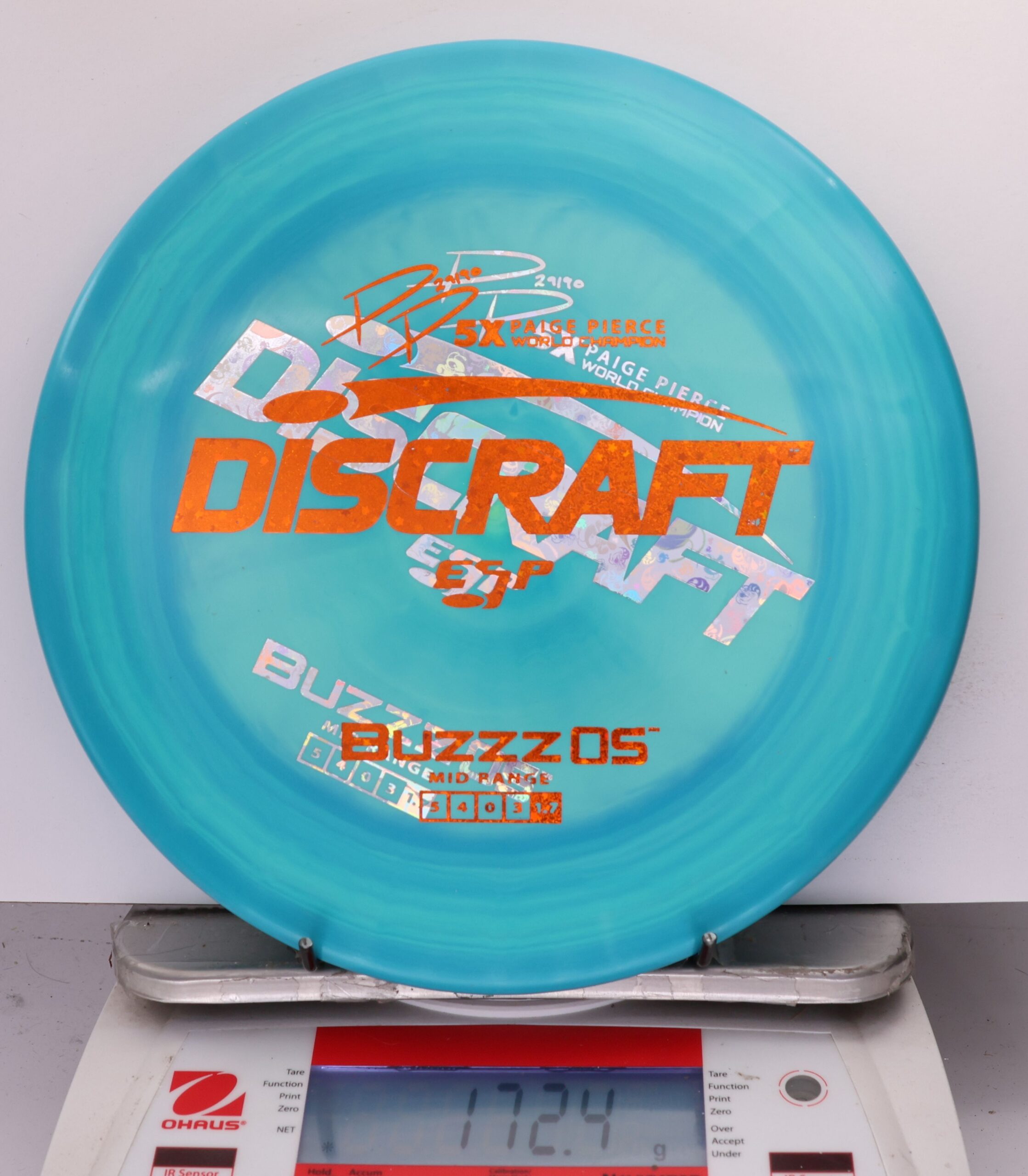 725992 X-Out ESP Buzzz OS, Paige Pierce 5X - #301 Blue, 172