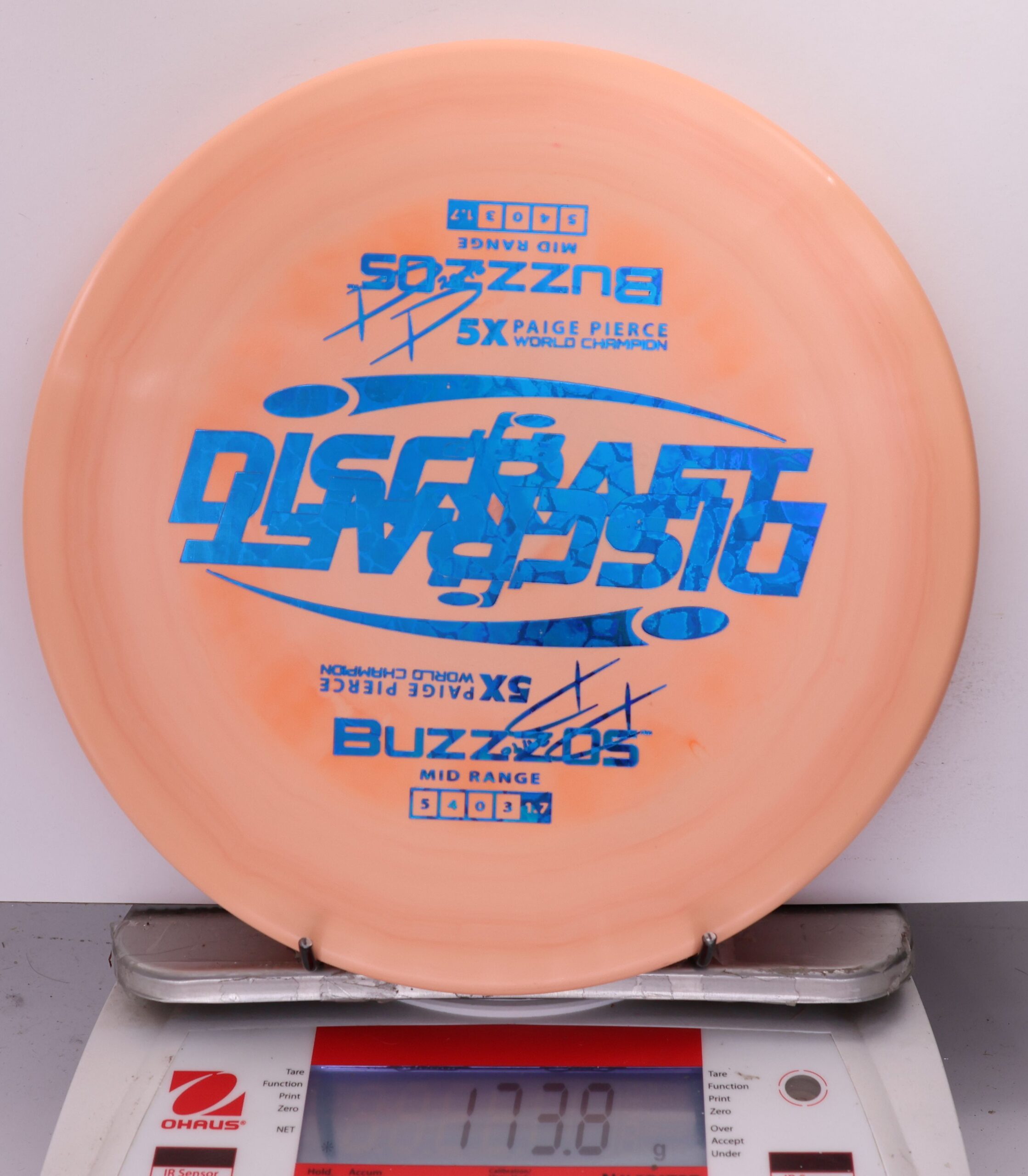 725996 X-Out ESP Buzzz OS, Paige Pierce 5X - #305 Orange, 174