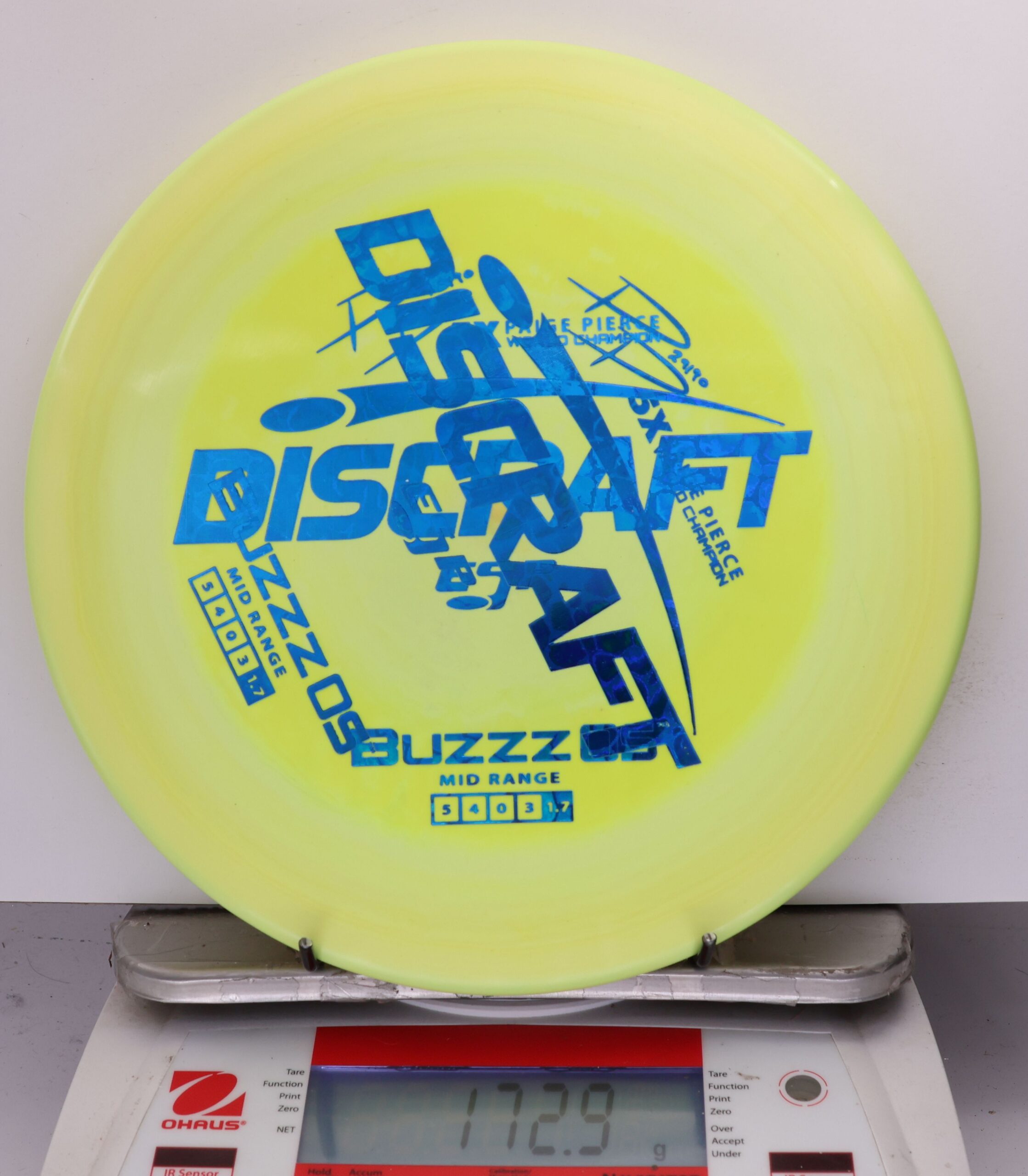 726011 X-Out ESP Buzzz OS, Paige Pierce 5X - #307 NGrellow, 173