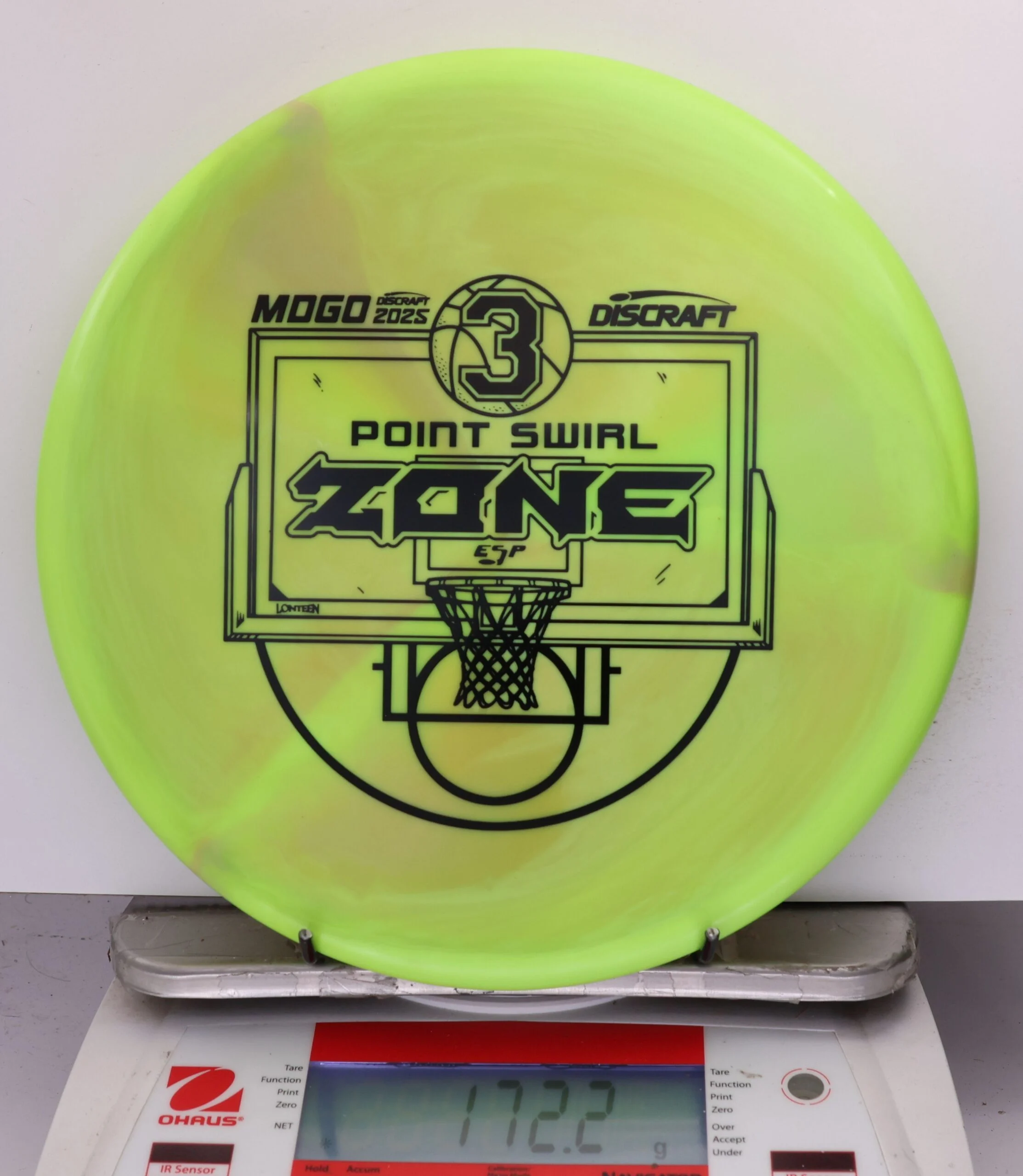 726156 X-Out ESP Swirl Zone - #300 LtGreen, 172