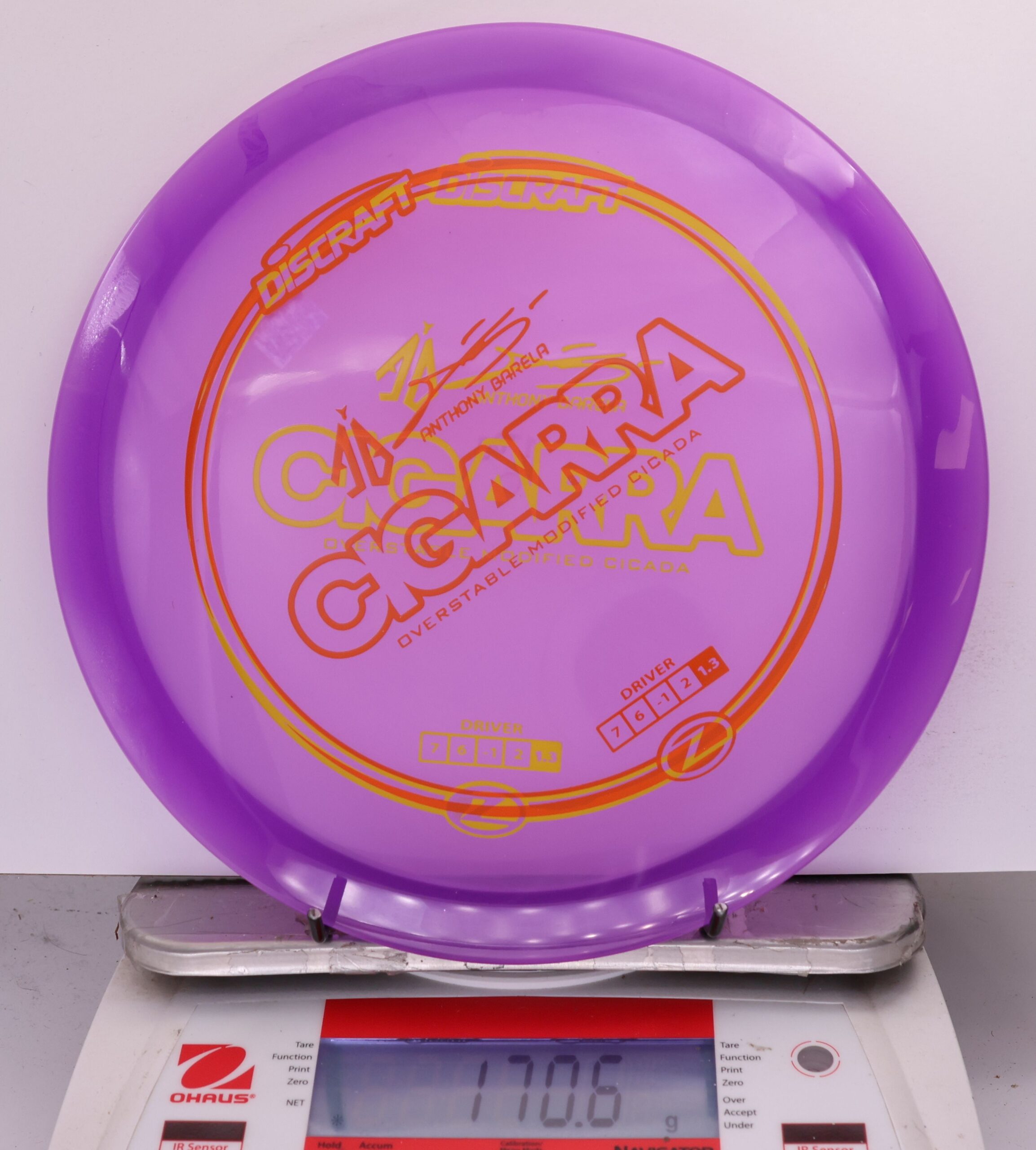 726631 X-Out Z Cigarra, Anthony Barela - #299 Purple, 171