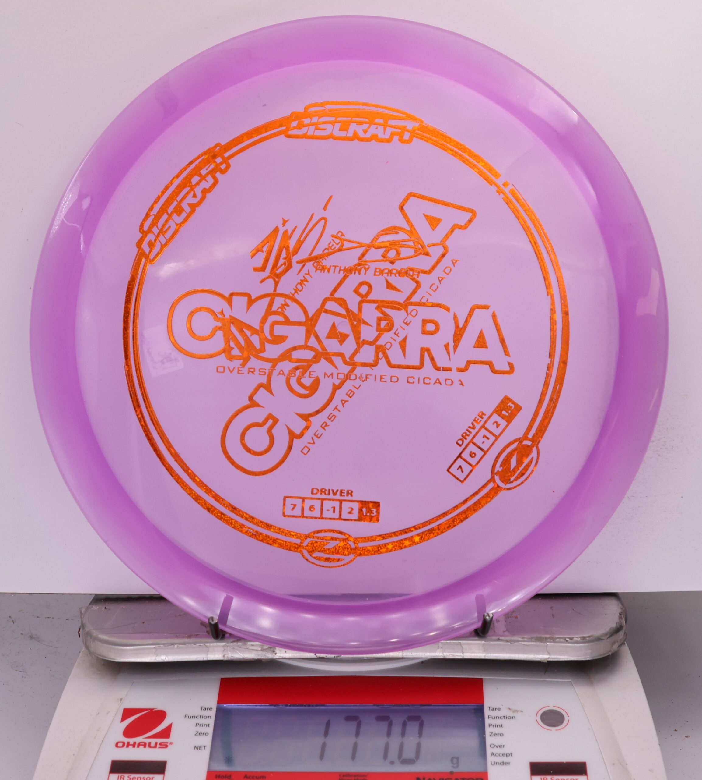 726678 X-Out Z Cigarra, Anthony Barela - #301 Purple, 177