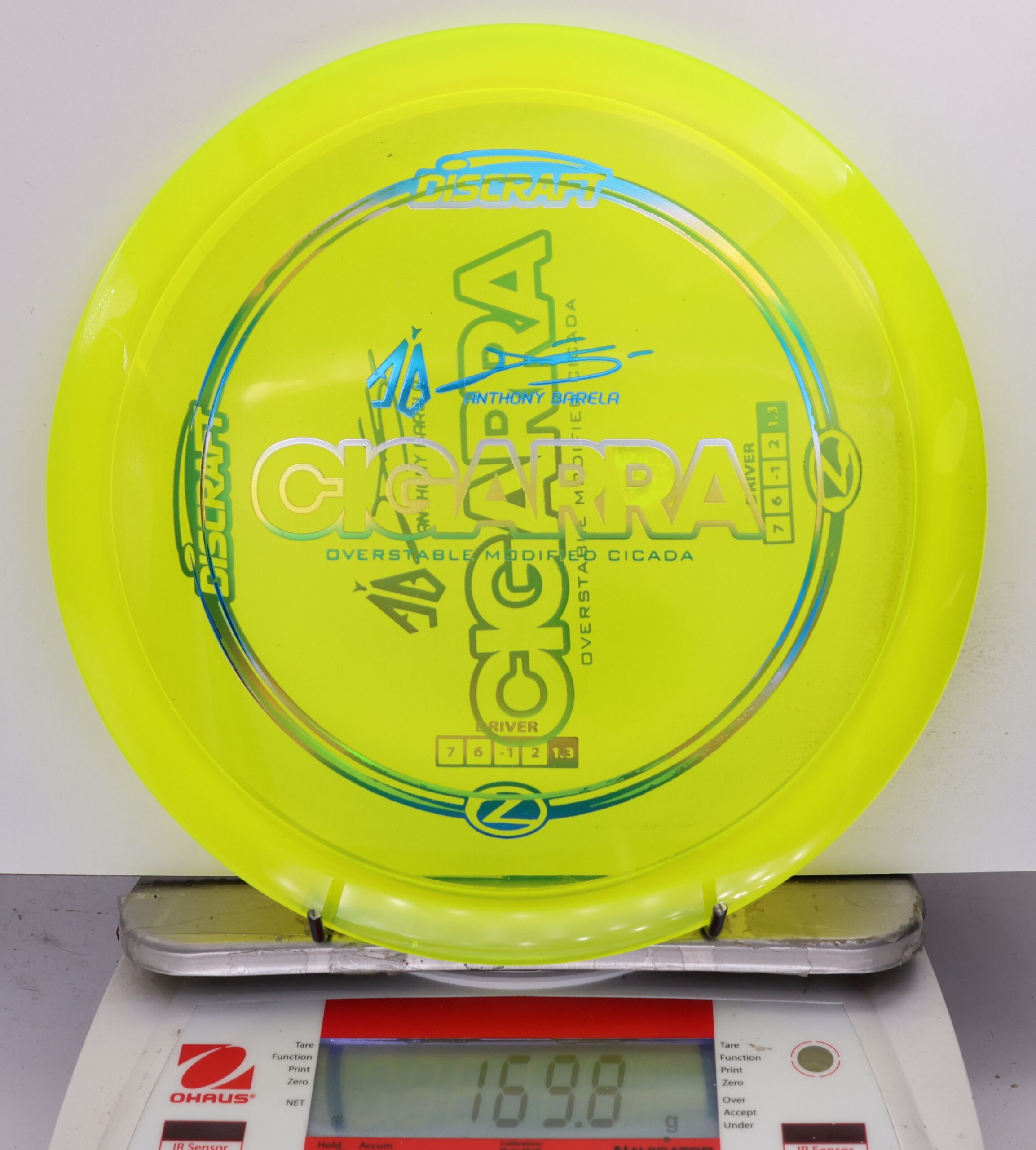 726732 X-Out Z Cigarra, Anthony Barela - #310 Yellow, 170