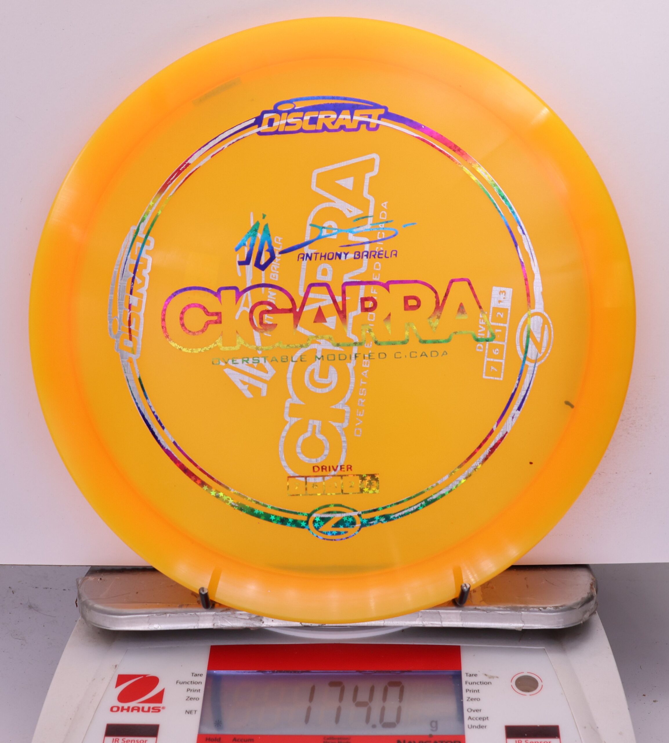 726782 X-Out Z Cigarra, Anthony Barela - #315 Orange, 174