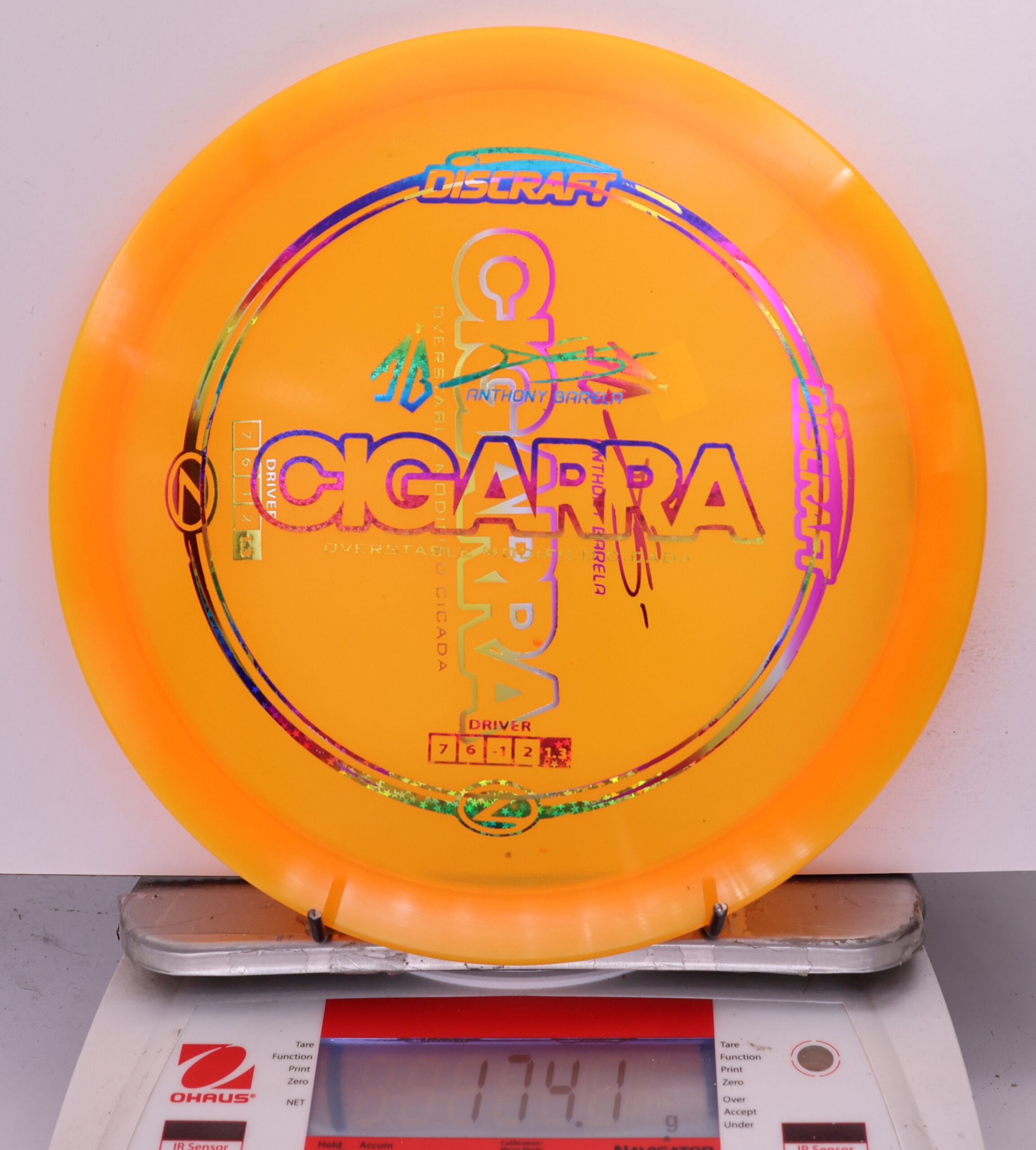 726830 X-Out Z Cigarra, Anthony Barela - #318 Orange, 174