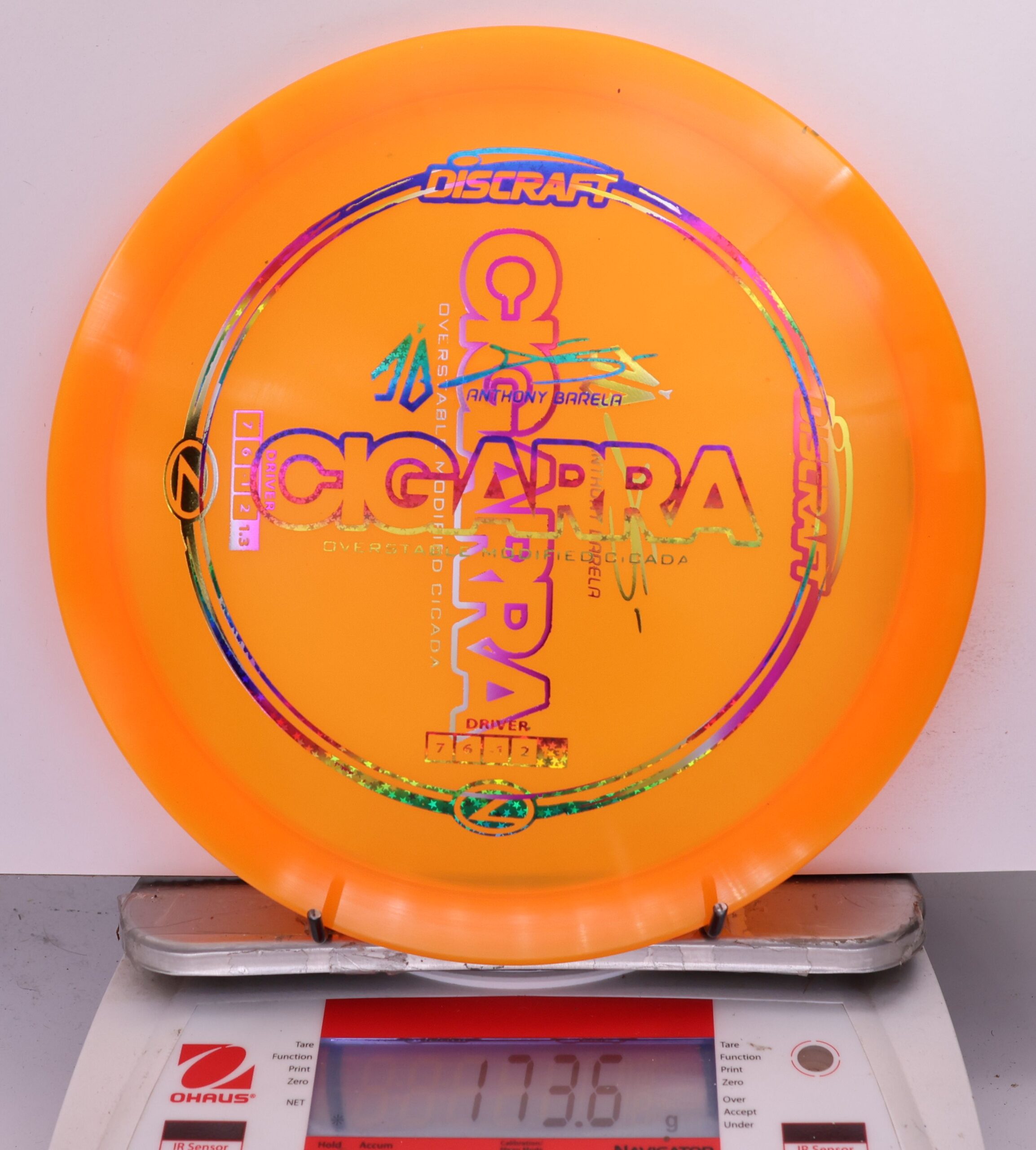 726831 X-Out Z Cigarra, Anthony Barela - #319 Orange, 174