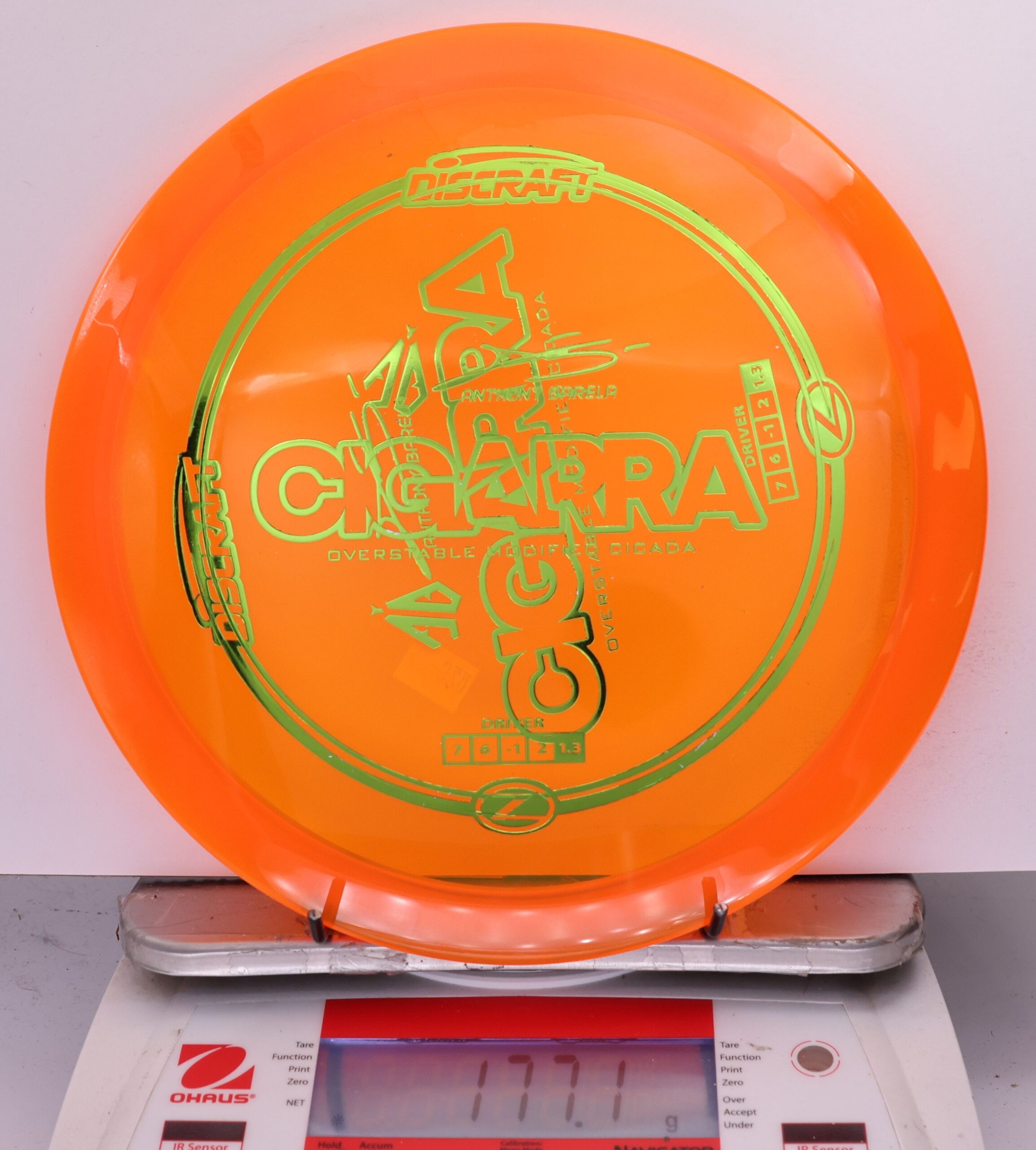 726832 X-Out Z Cigarra, Anthony Barela - #320 Orange, 177