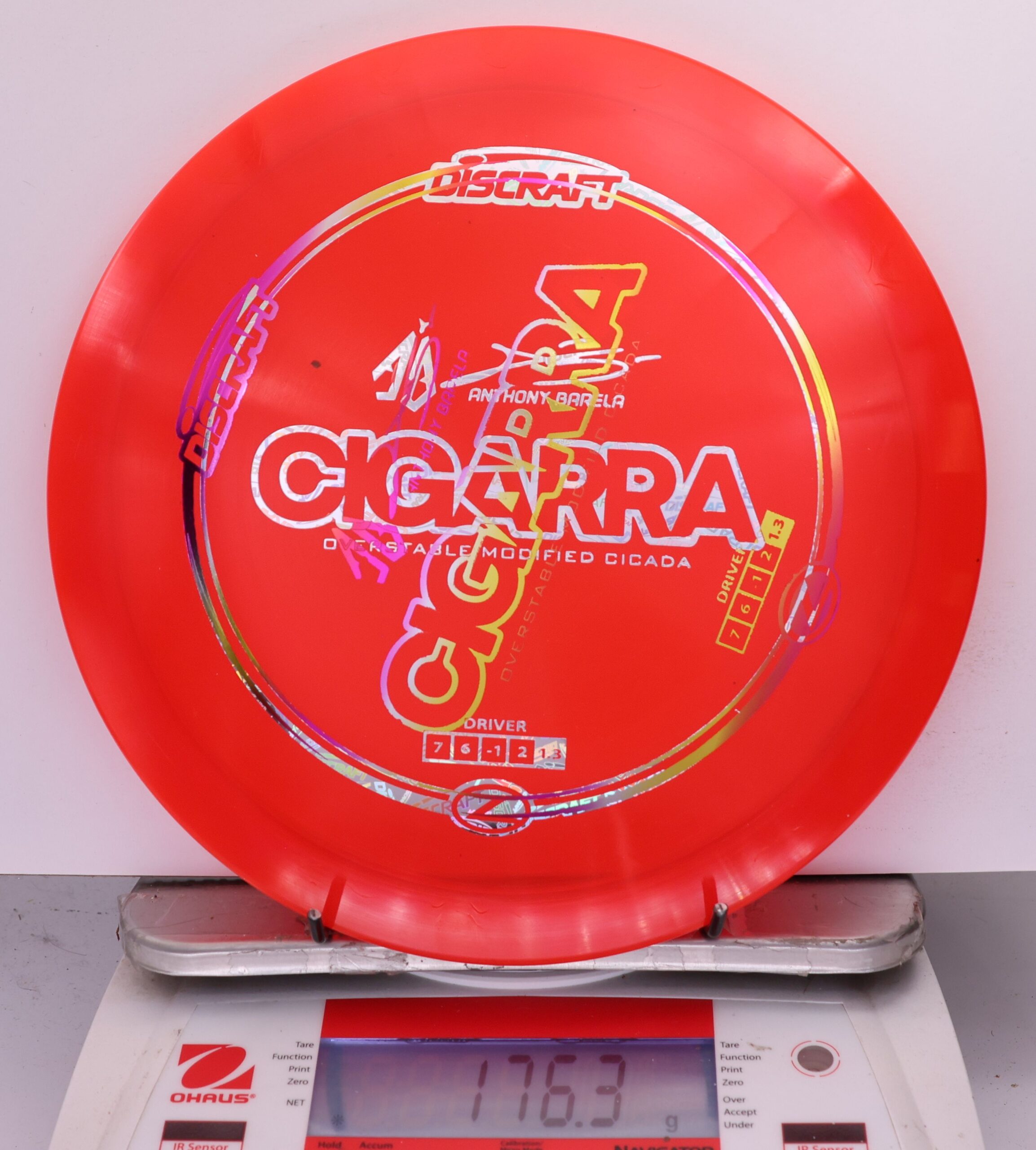 726879 X-Out Z Cigarra, Anthony Barela - #322 Red, 176