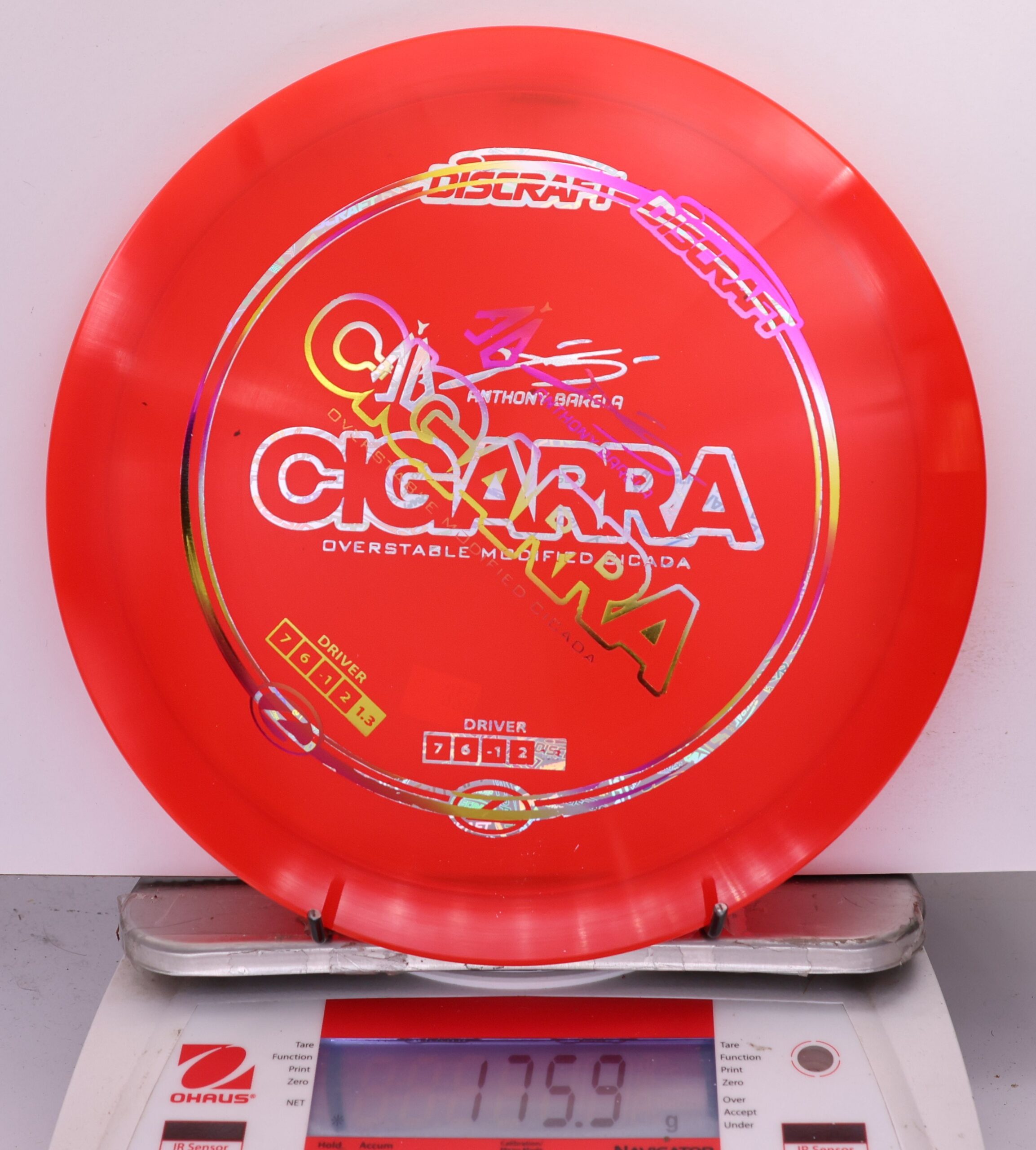 726880 X-Out Z Cigarra, Anthony Barela - #323 Red, 176