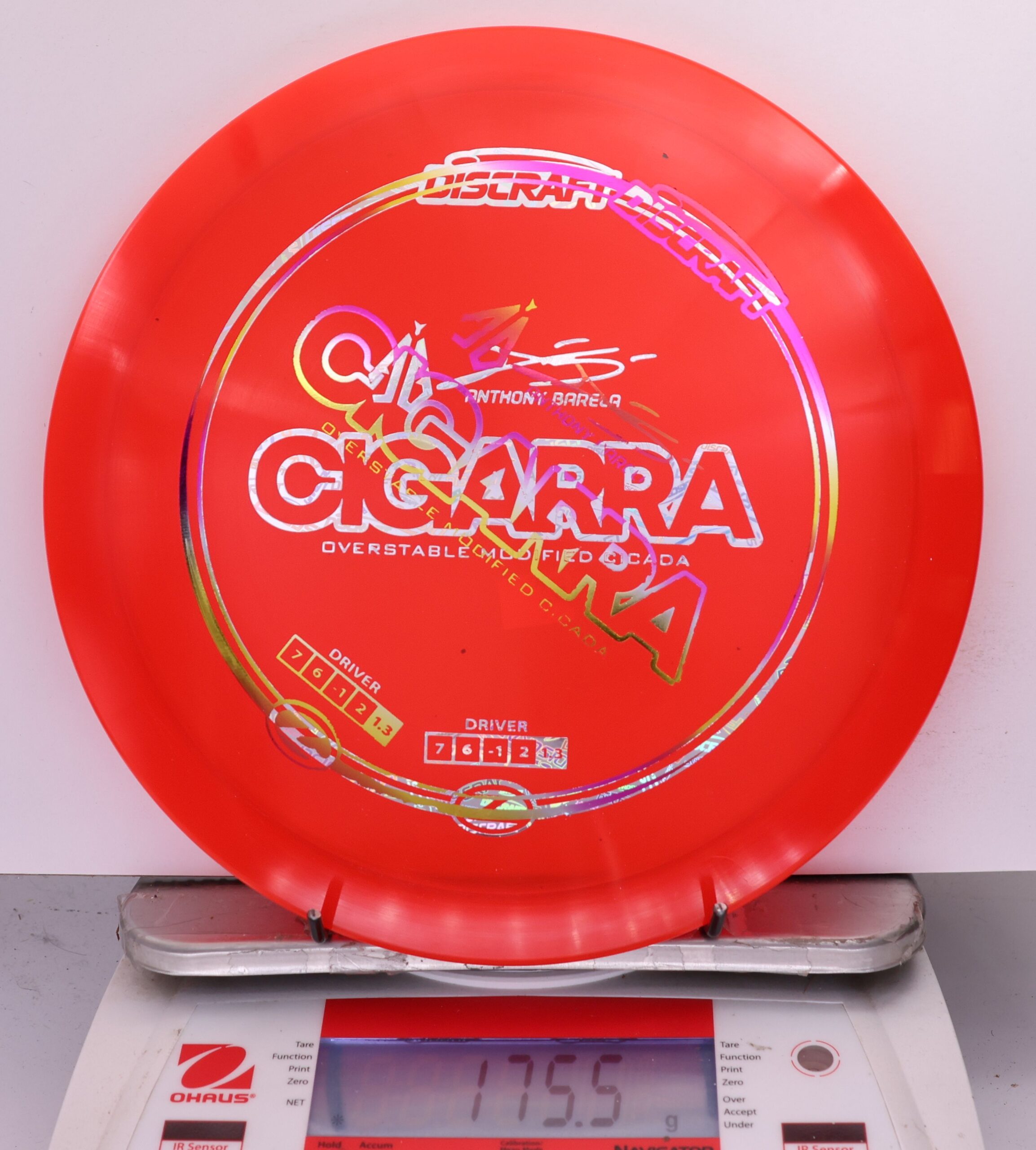 726881 X-Out Z Cigarra, Anthony Barela - #324 Red, 176