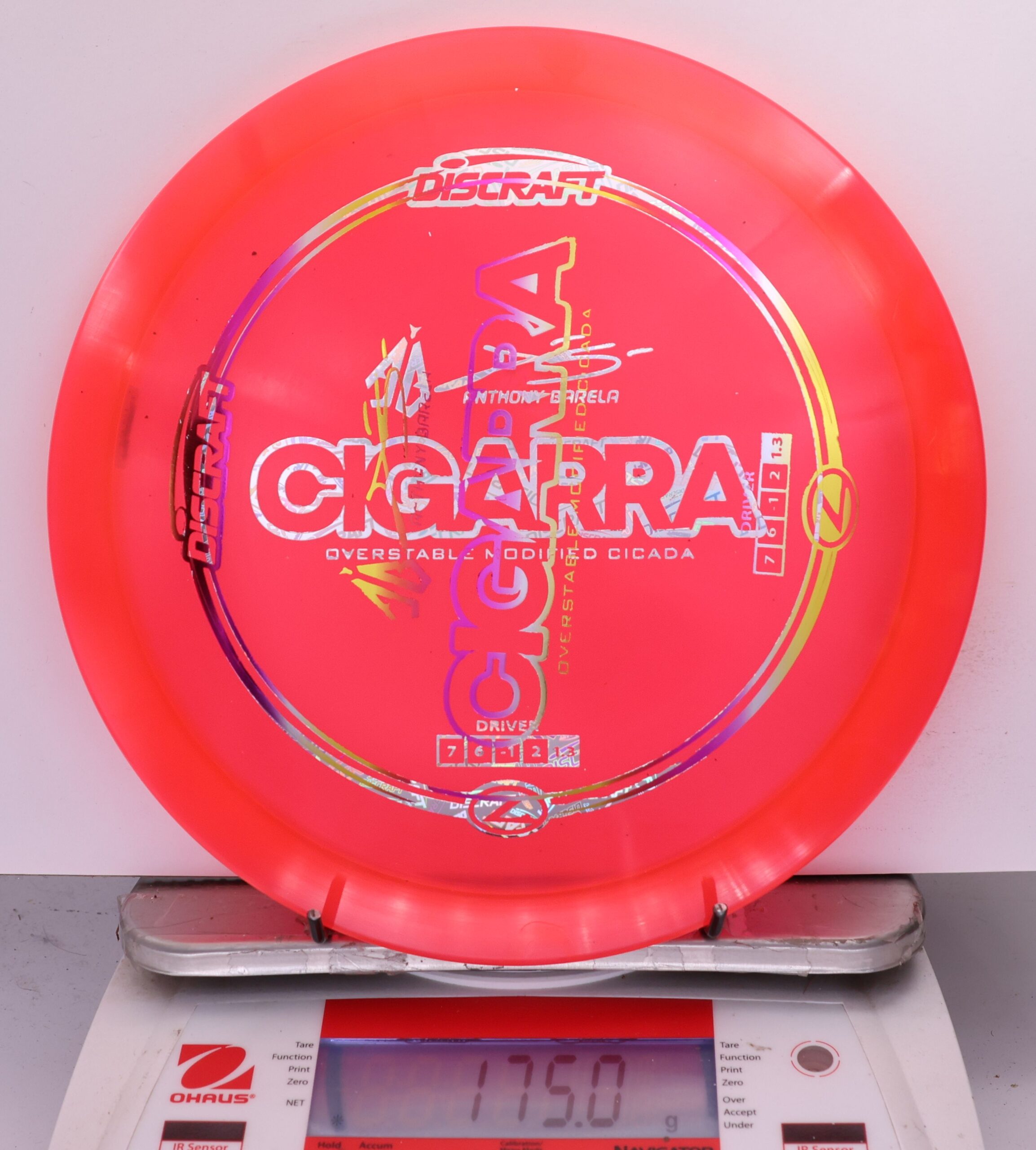 726978 X-Out Z Cigarra, Anthony Barela - #331 Red, 175