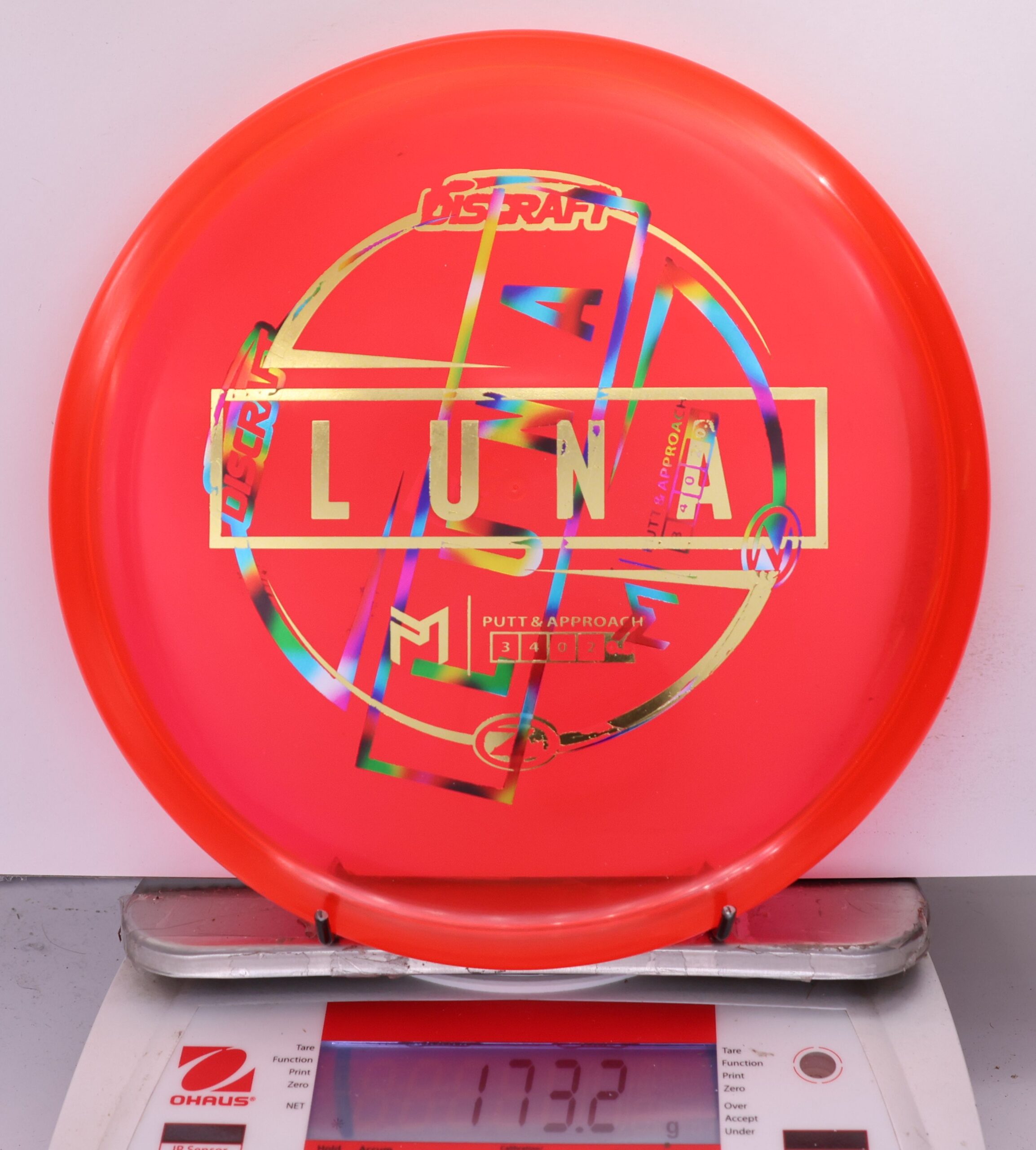 727254 X-Out Z Luna, Paul McBeth - #296 Red, 173