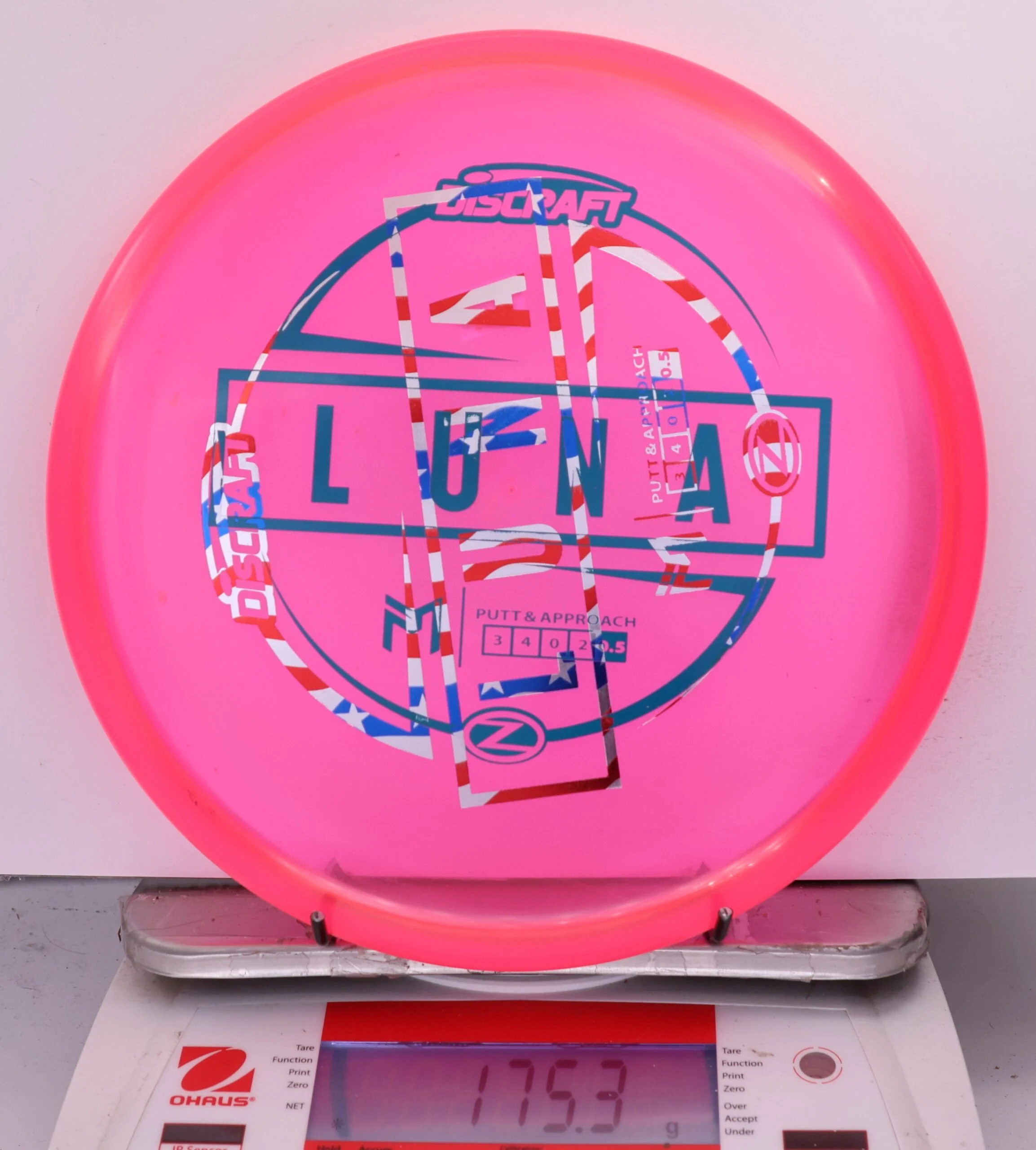 727328 X-Out Z Luna, Paul McBeth - #310 Pink, 175