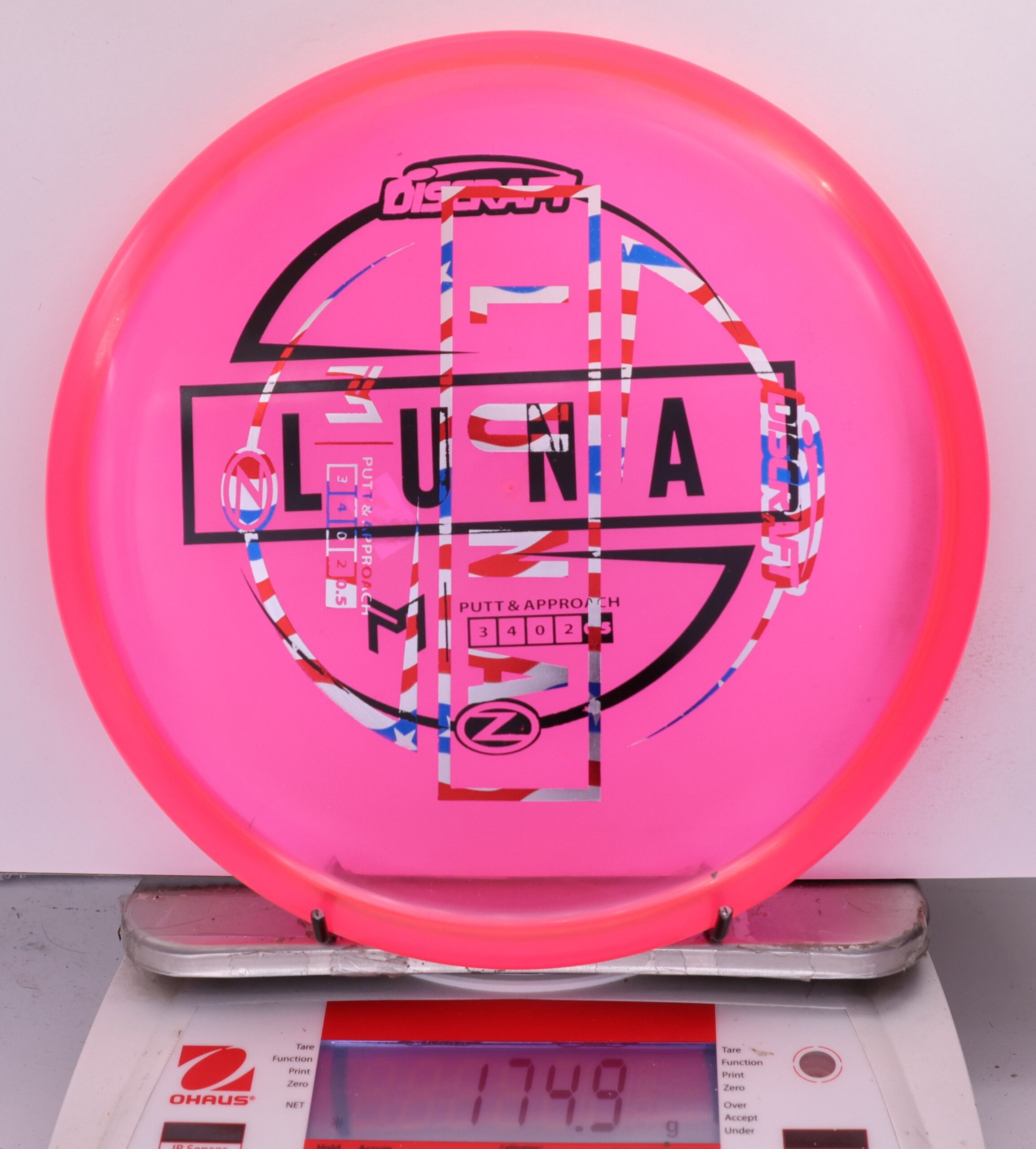 727353 X-Out Z Luna, Paul McBeth - #315 Pink, 175