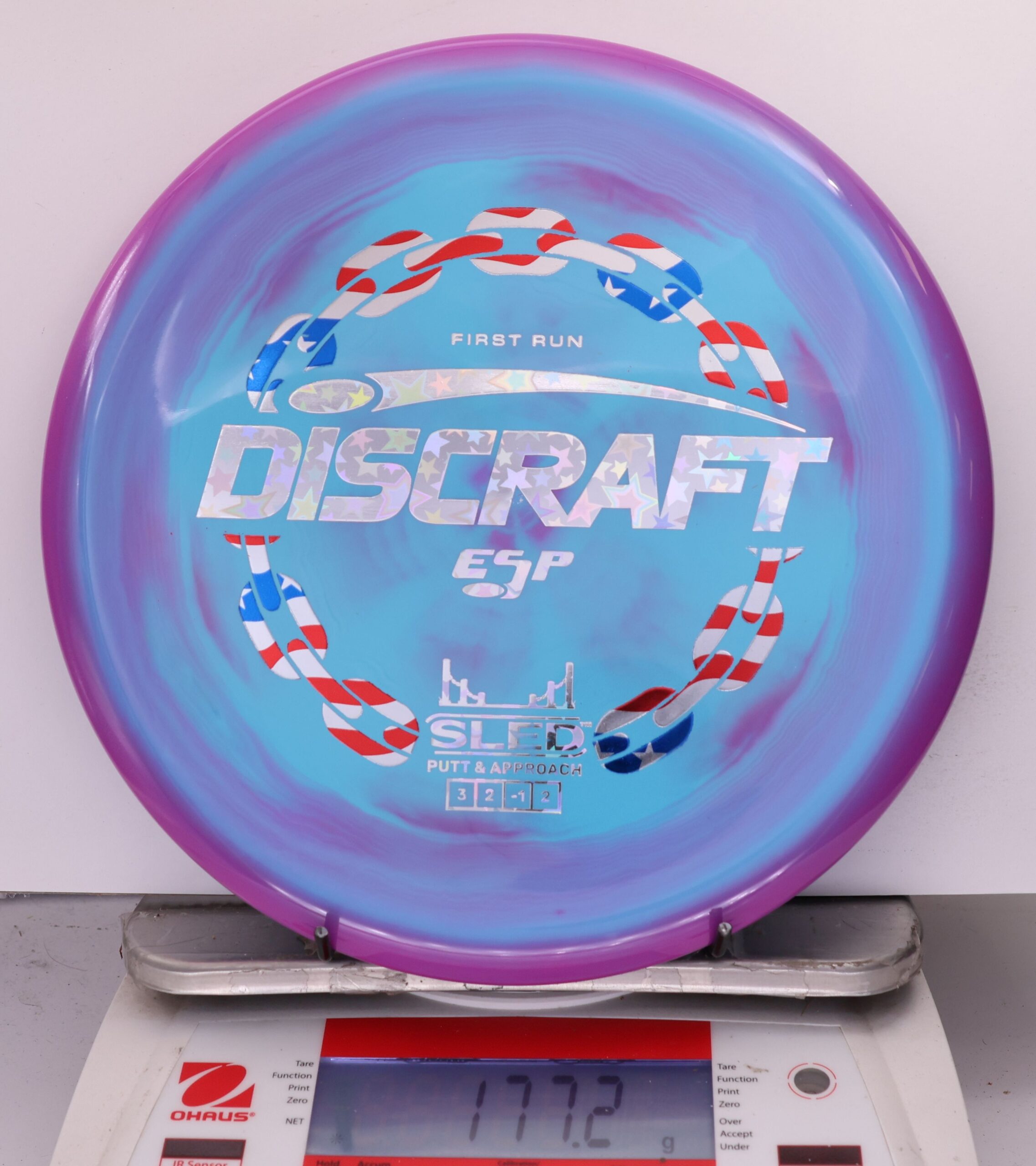 727427 ESP Sled, First Run - #02 PurpleBlue, 177