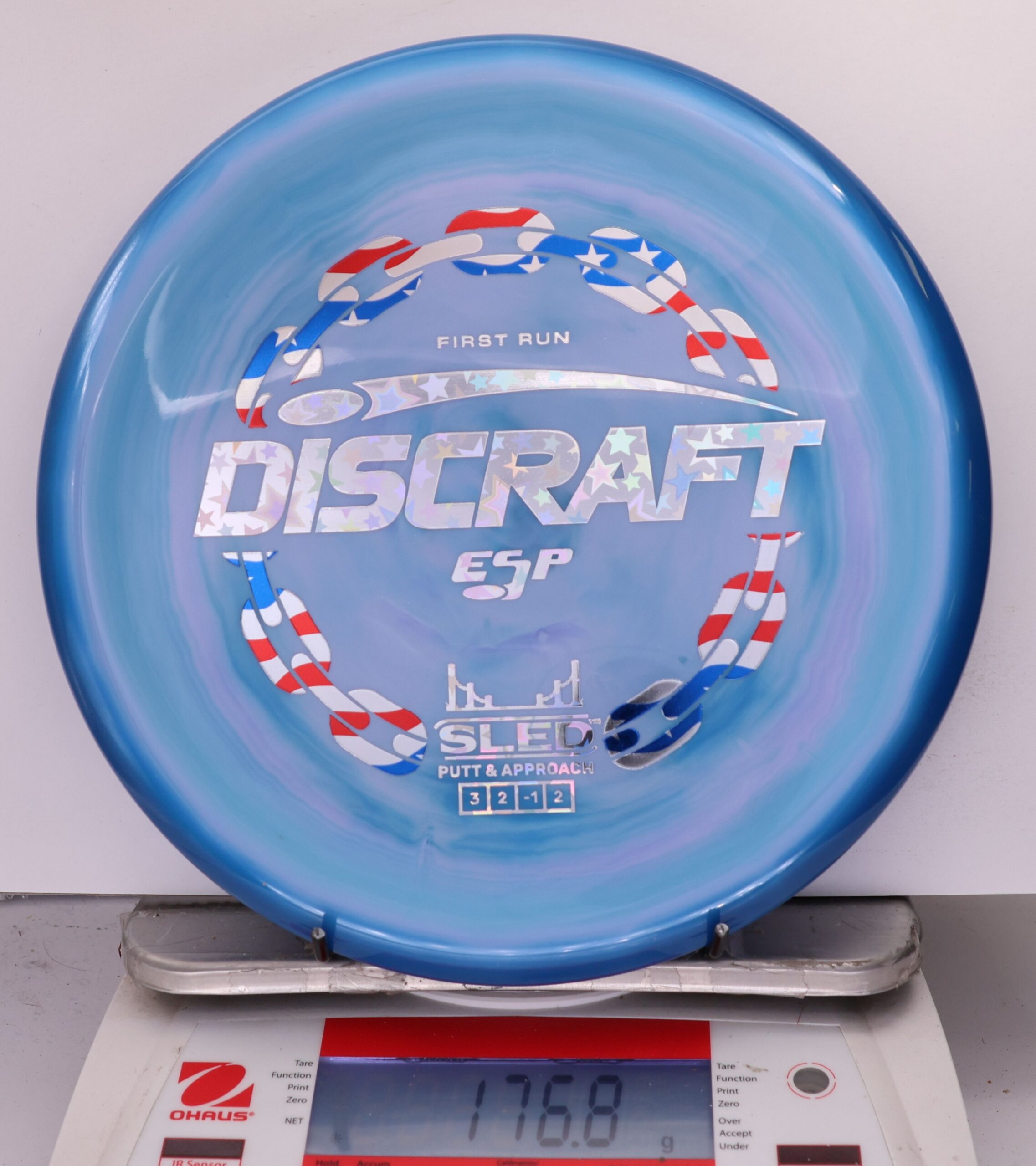 727527 ESP Sled, First Run - #16 Blue, 177