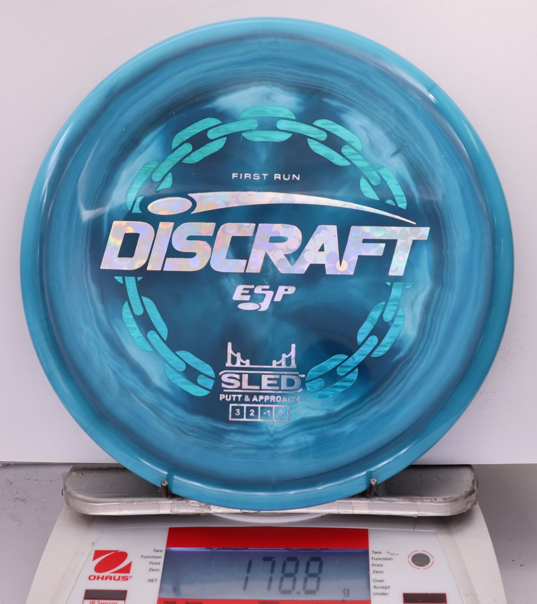 727528 ESP Sled, First Run - #17 Blue, 179